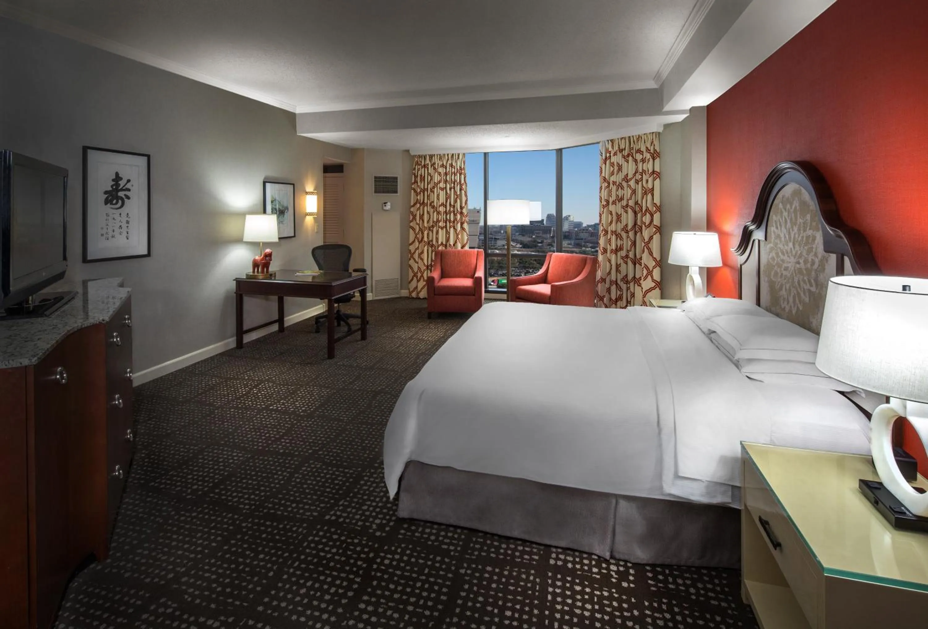 Bed in Hilton Anatole