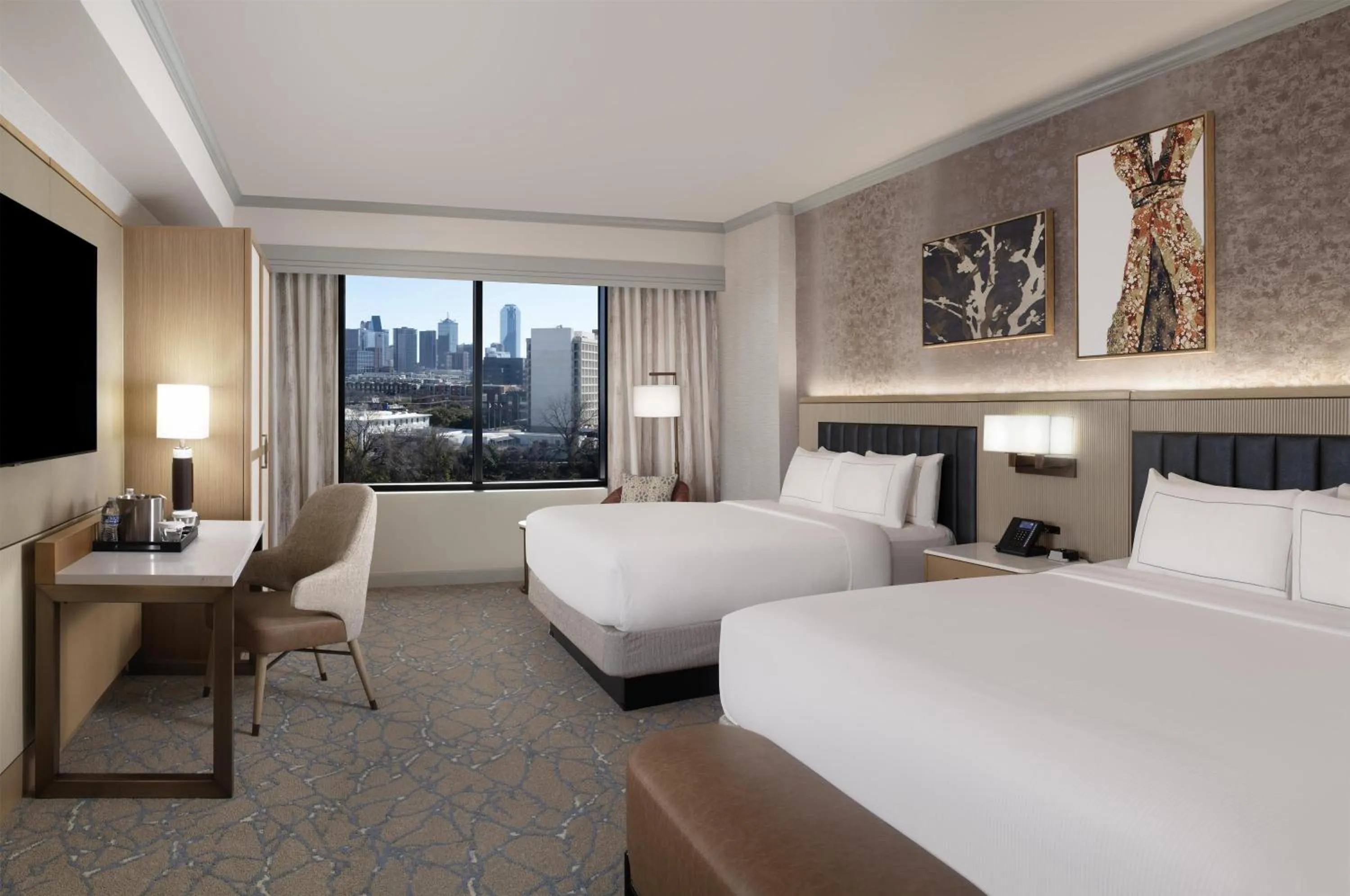 Bed in Hilton Anatole