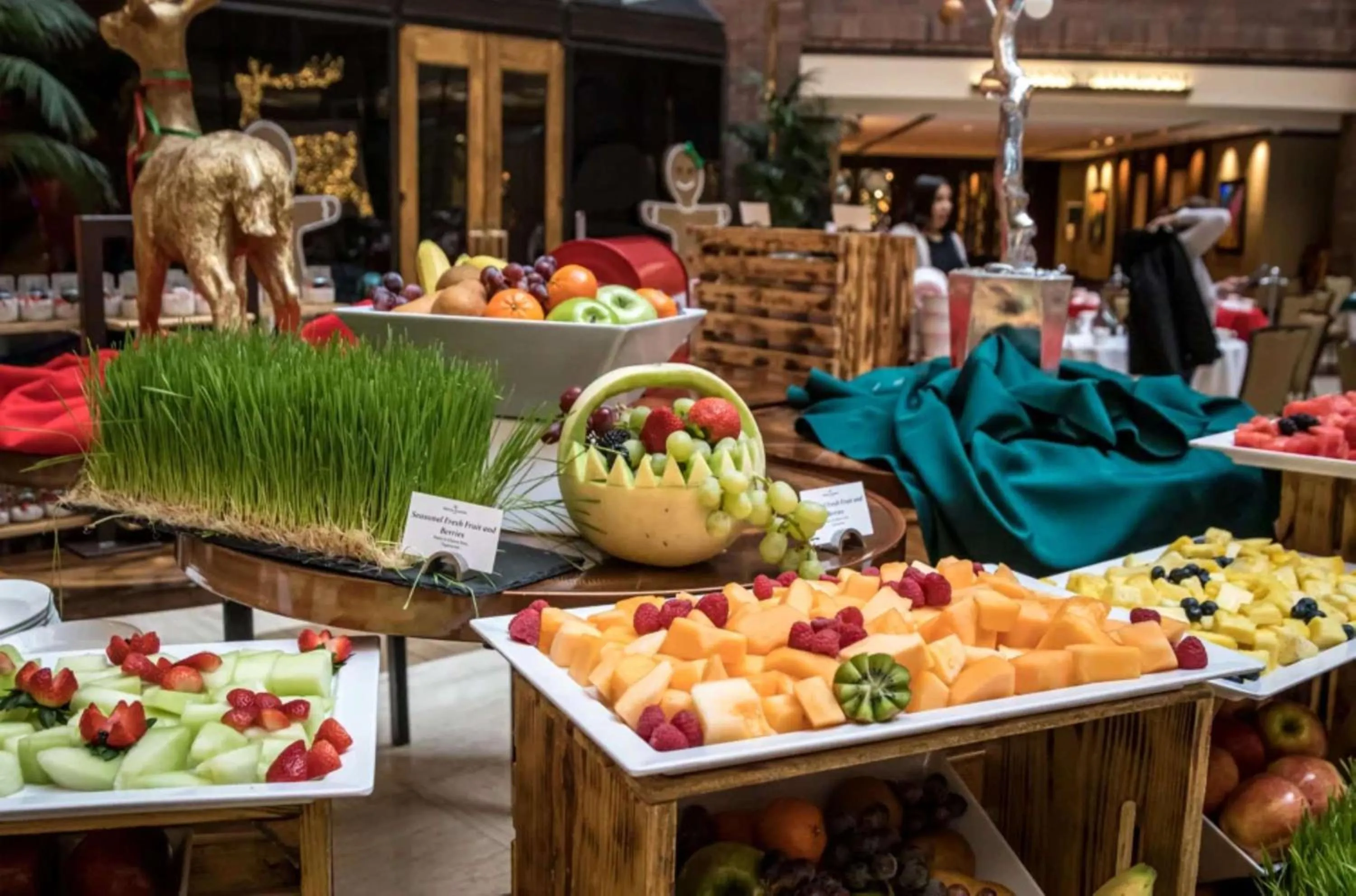 Food and drinks in Hilton Anatole