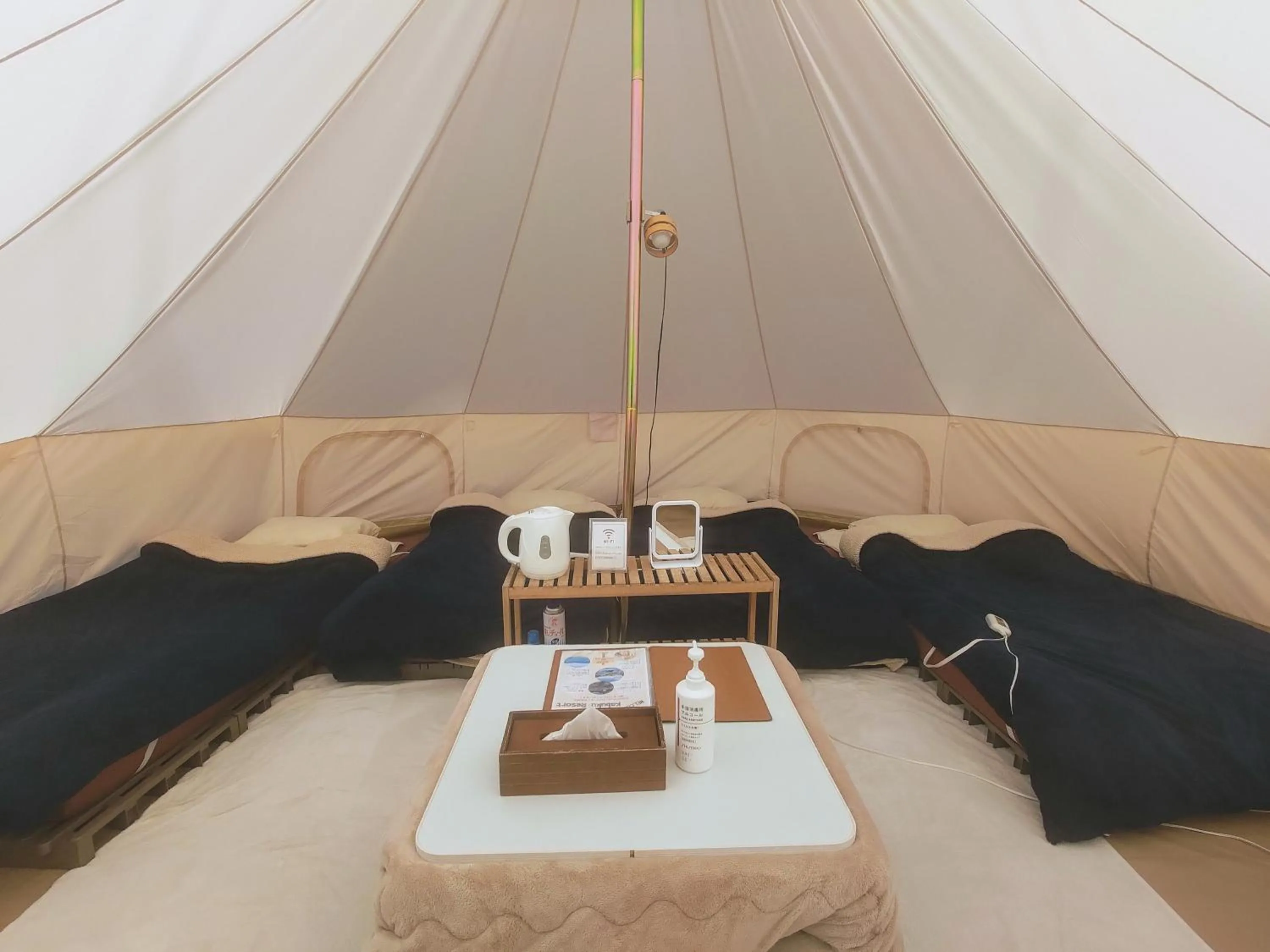 Bed in Kabuku Resort