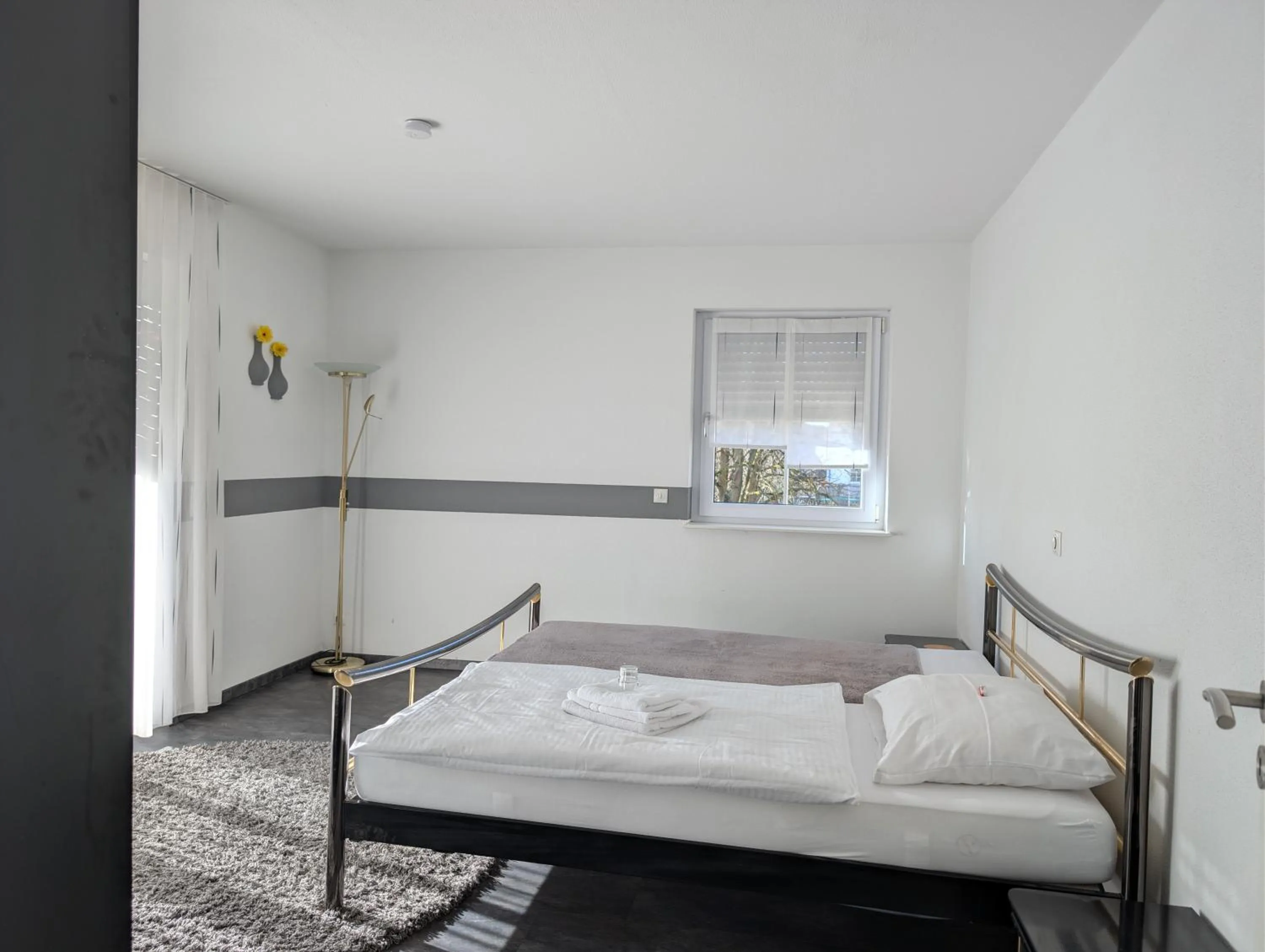 Bedroom, Bed in Landhaus Hotel Müller