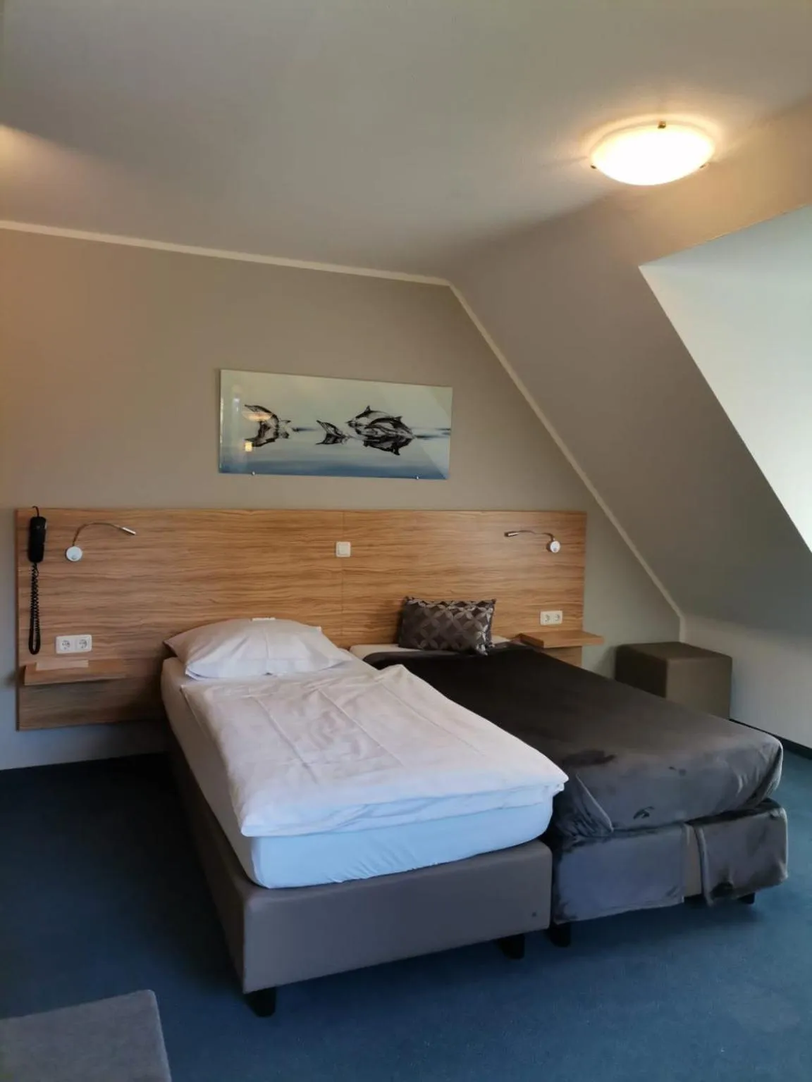 Bed in Landhaus Hotel Müller