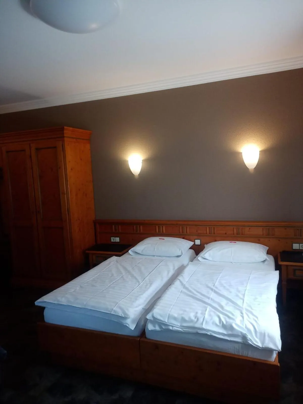 Bed in Landhaus Hotel Müller