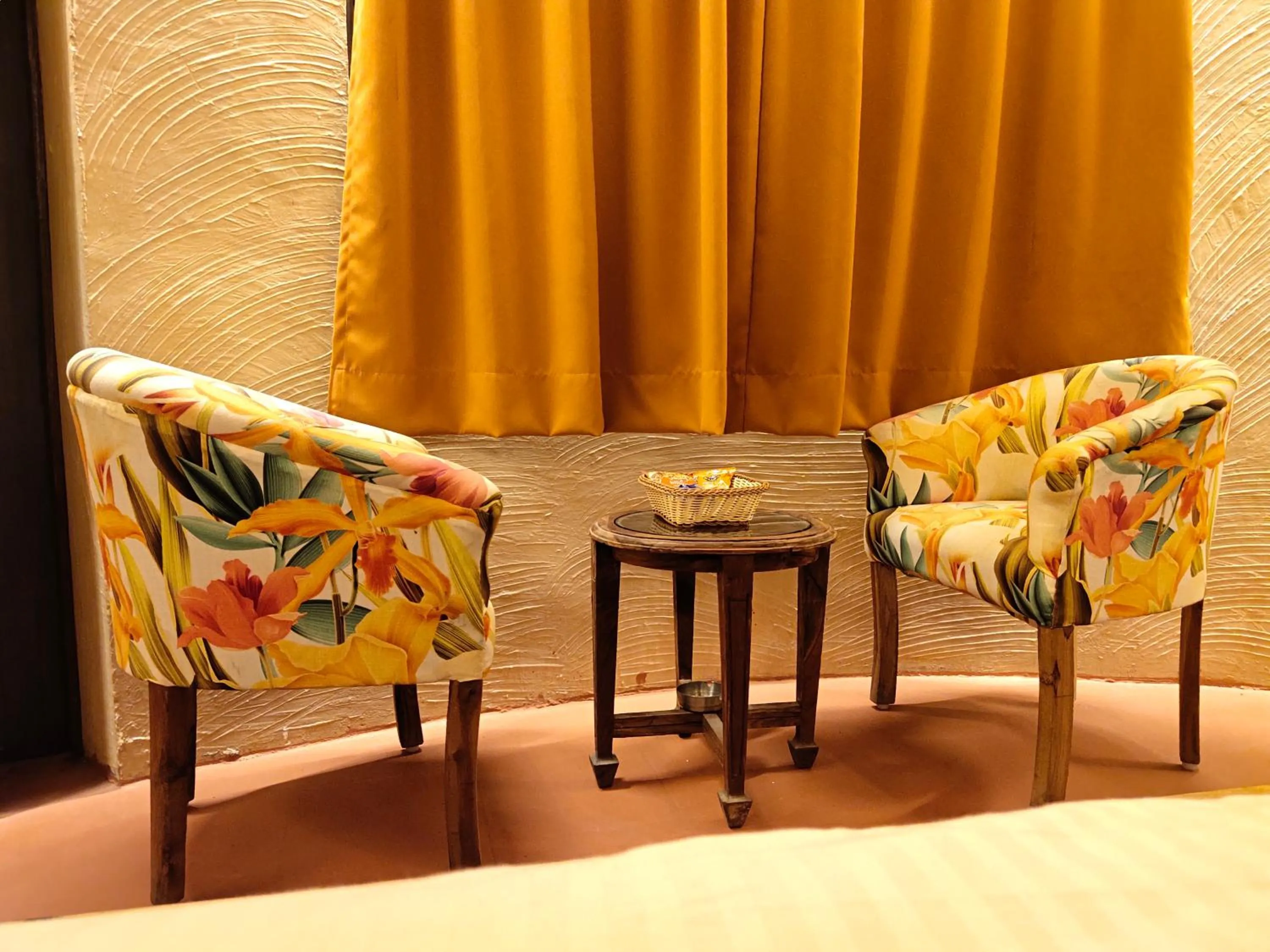 Seating area in Bella Basera