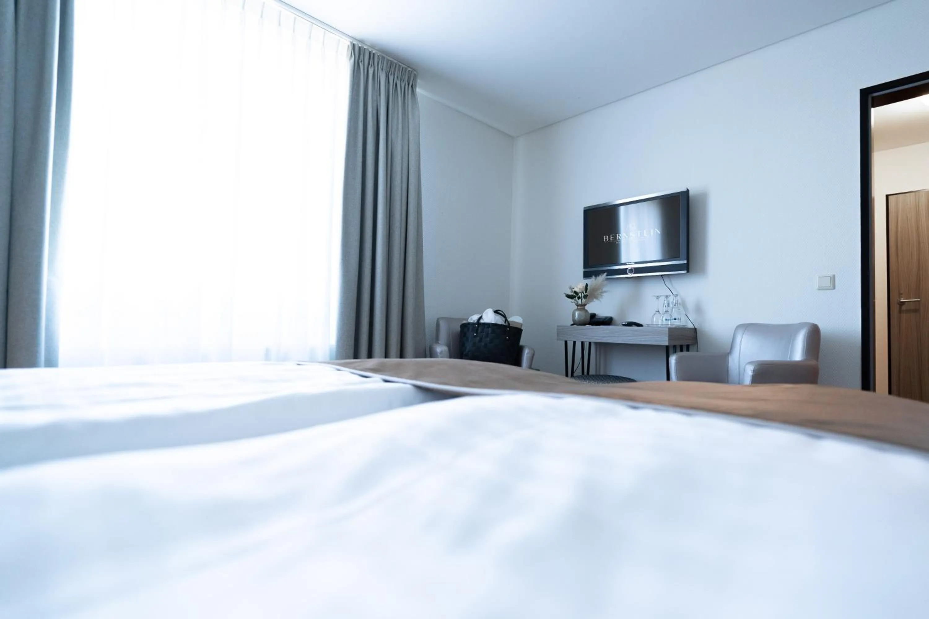 Photo of the whole room, Bed in Bernstein Salzlandcenter