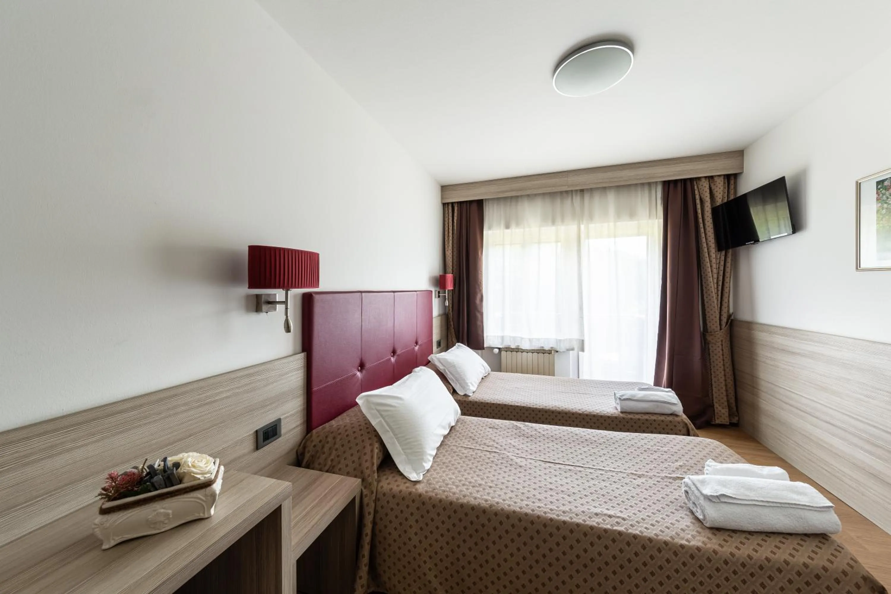 Bed in Hotel Bel Sit Wellness Spa