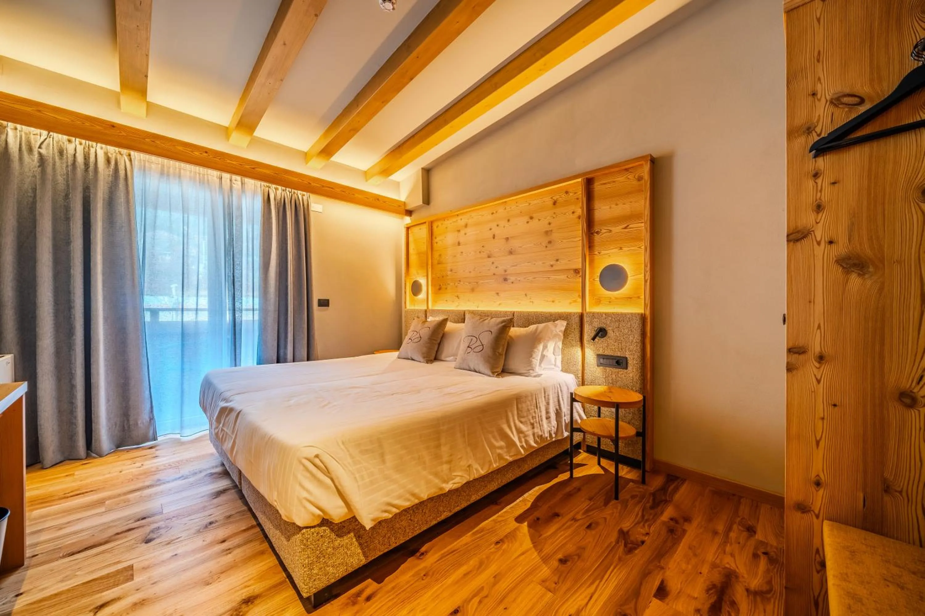 Bed in Hotel Bel Sit Wellness Spa