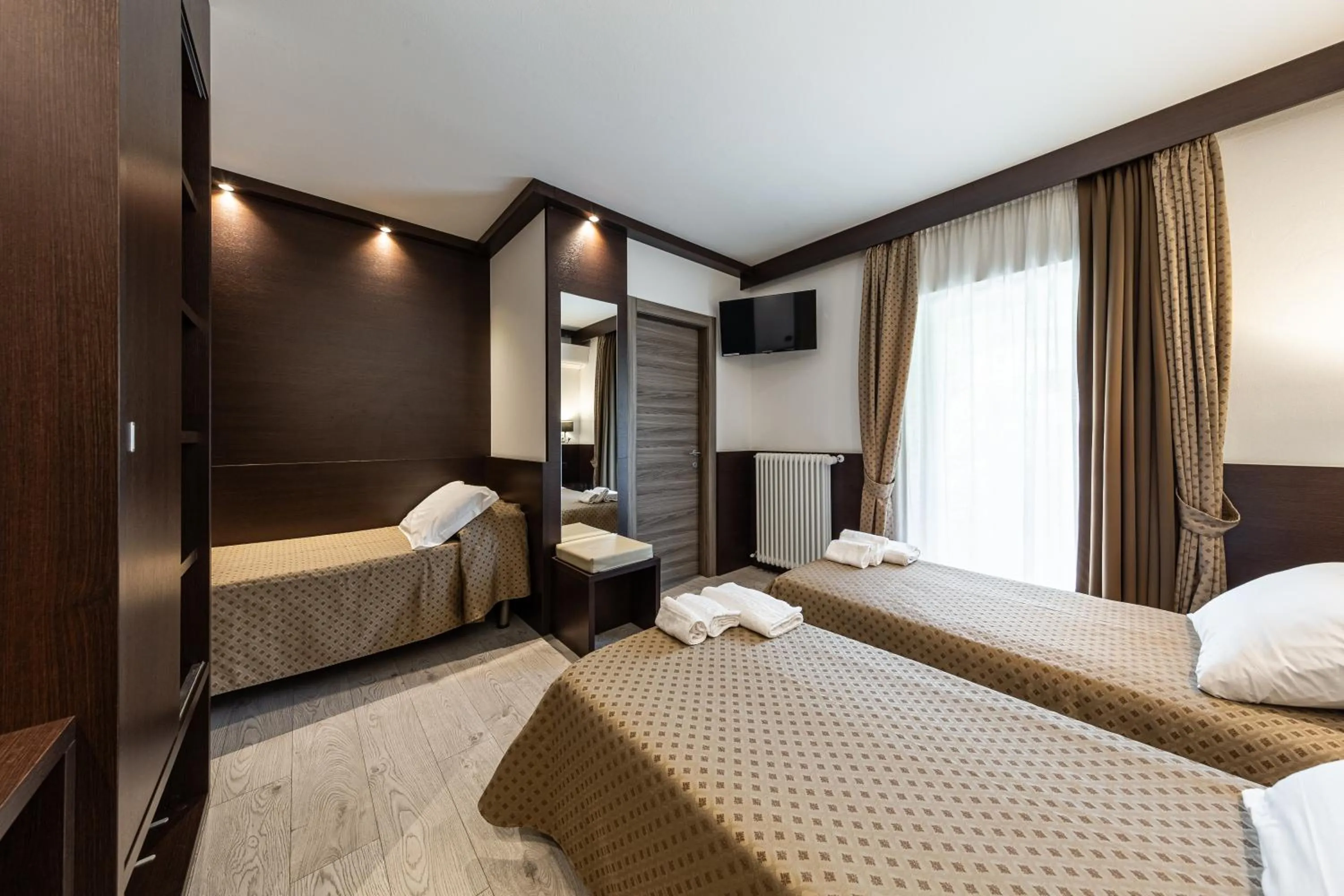 Bed in Hotel Bel Sit Wellness Spa