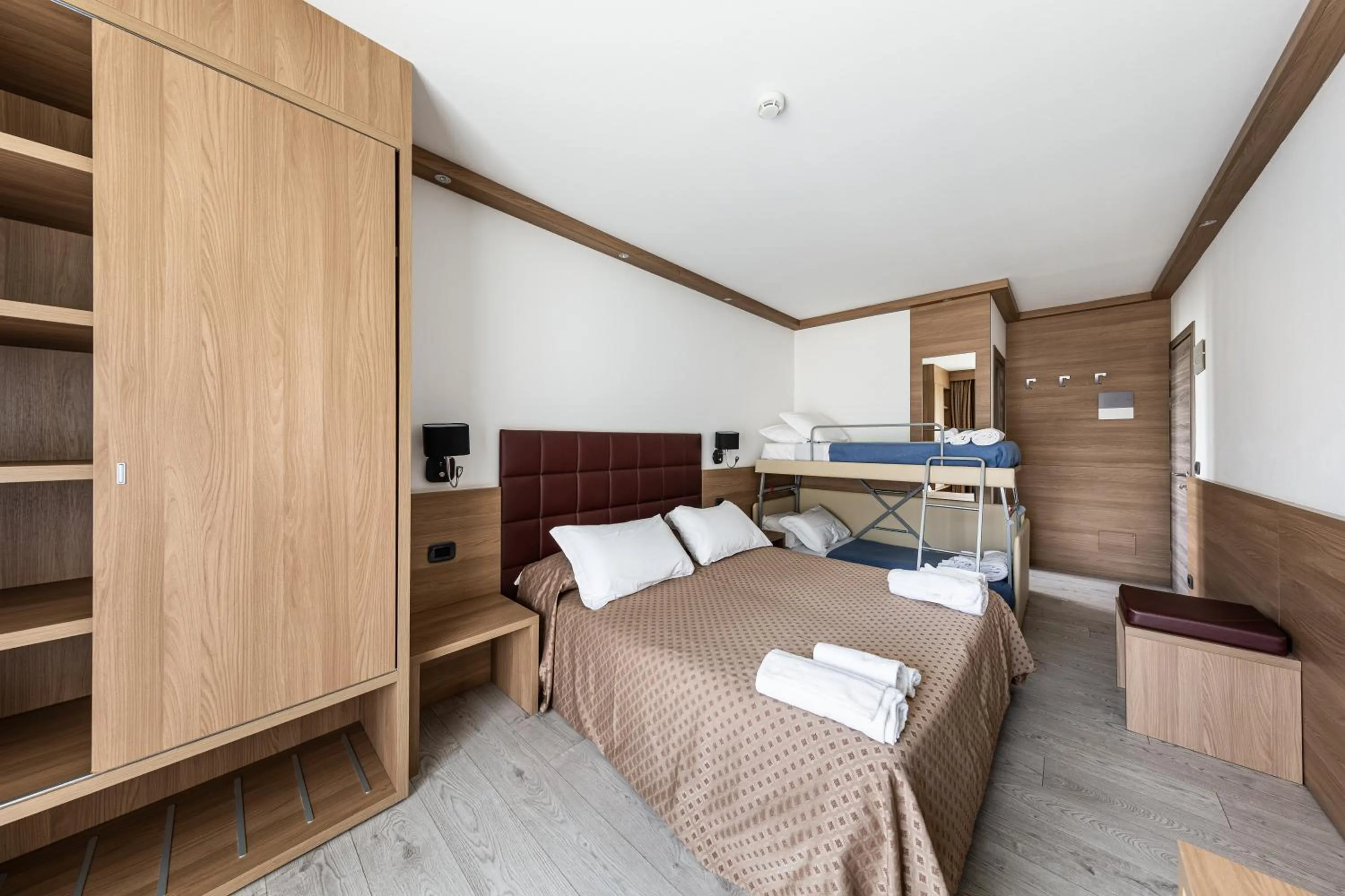 Bed in Hotel Bel Sit Wellness Spa