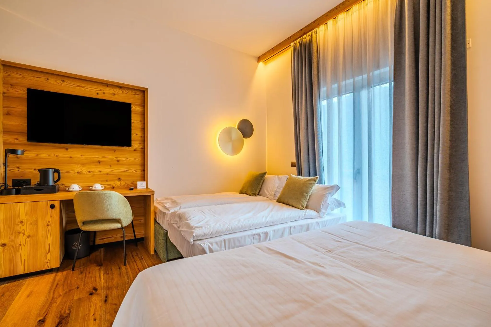 Bed in Hotel Bel Sit Wellness Spa