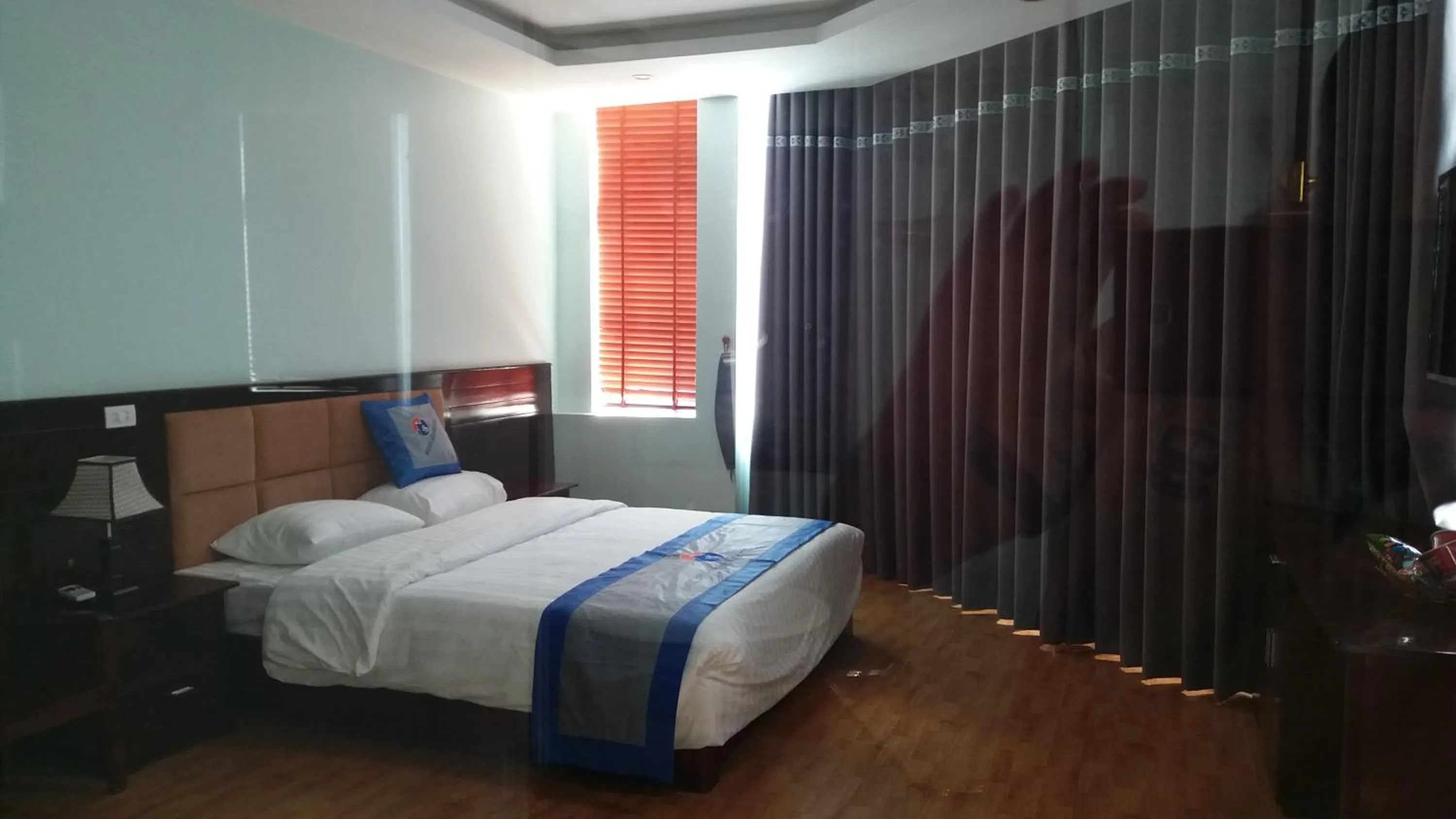 Bed in Minh Sơn HOTEL