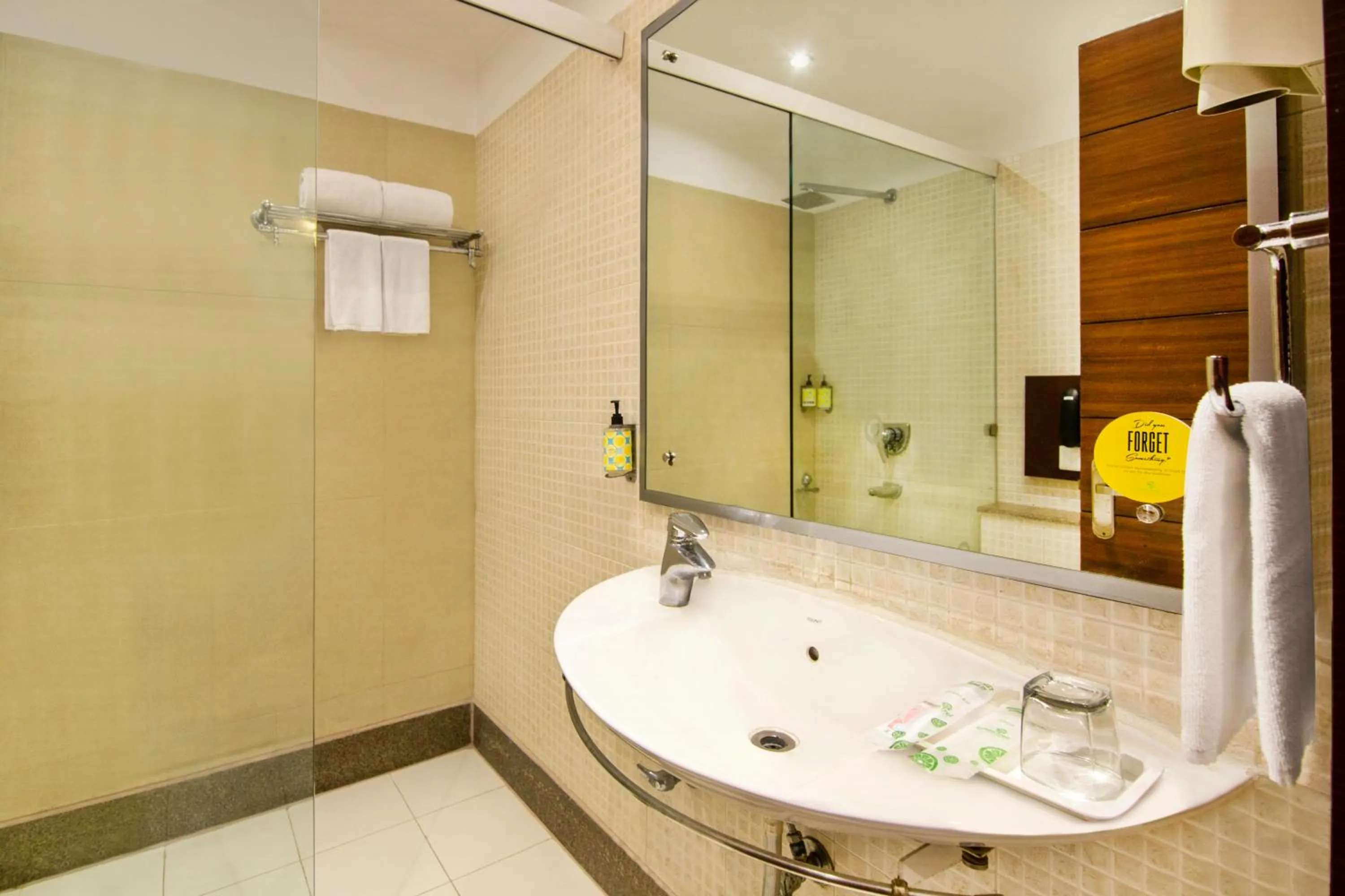 Bathroom in Lemon Tree Hotel Baddi