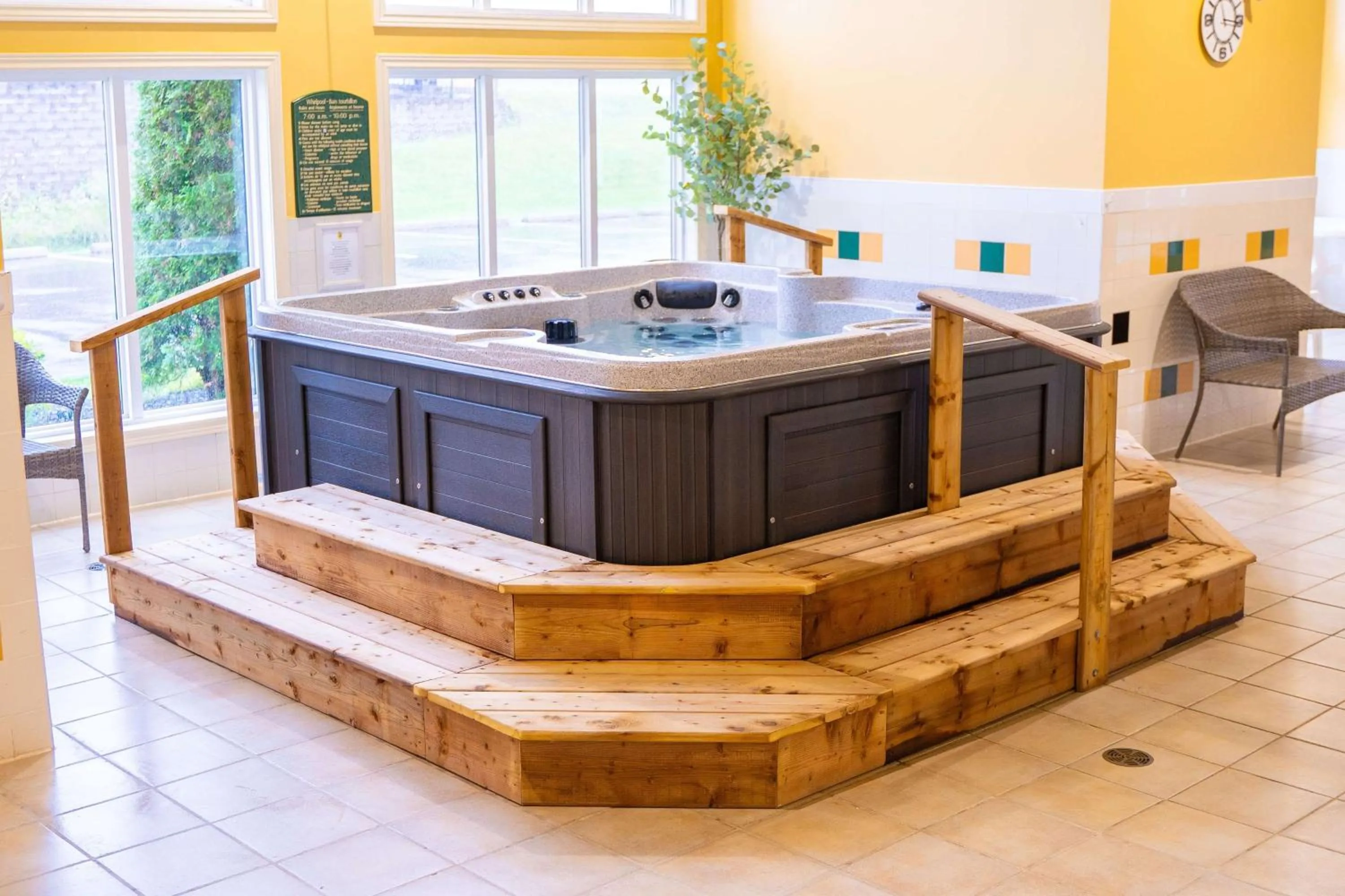 Hot Tub in Super 8 by Wyndham Amherst NS