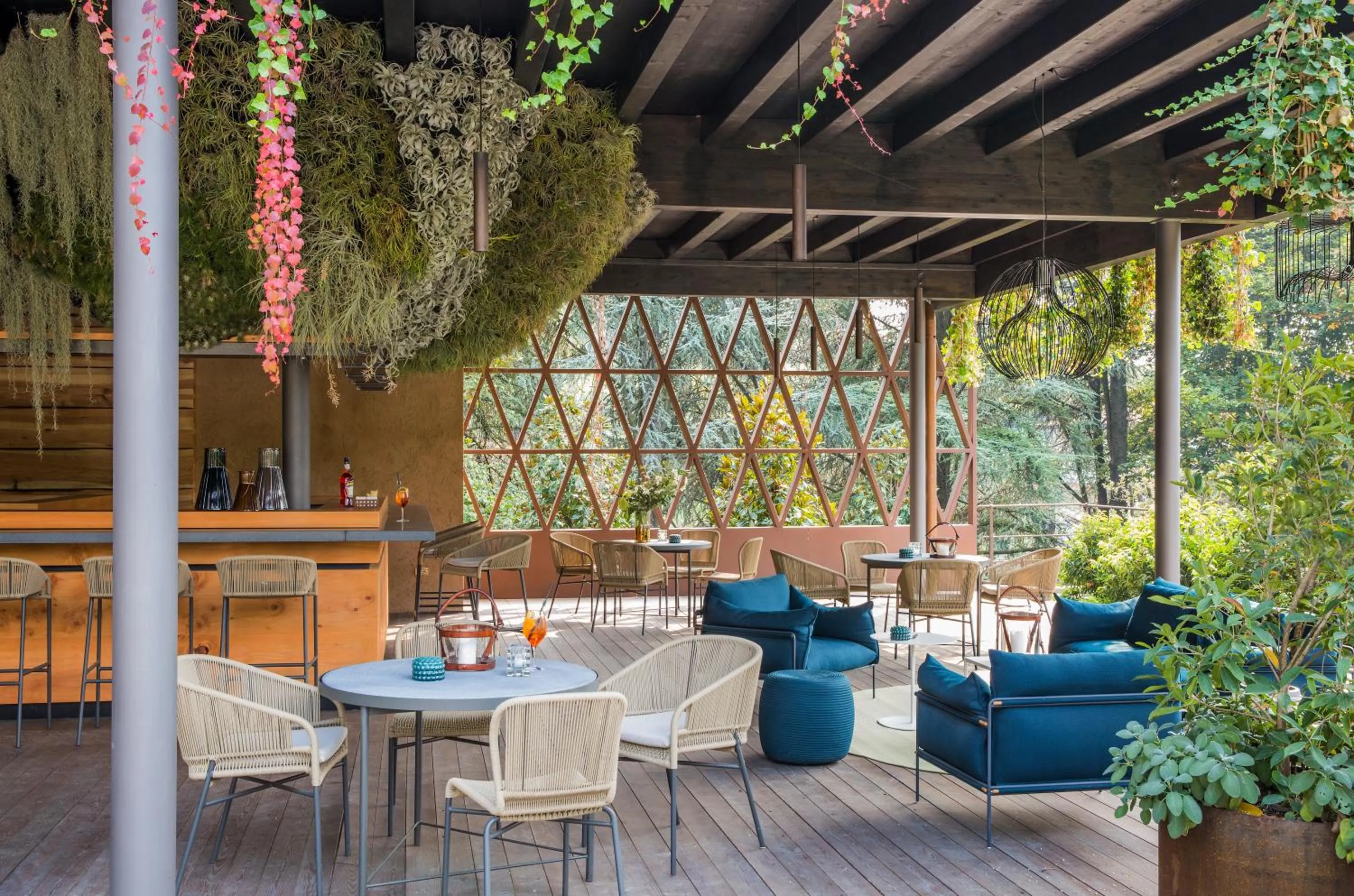 Balcony/Terrace in L'Albereta Relais & Chateaux