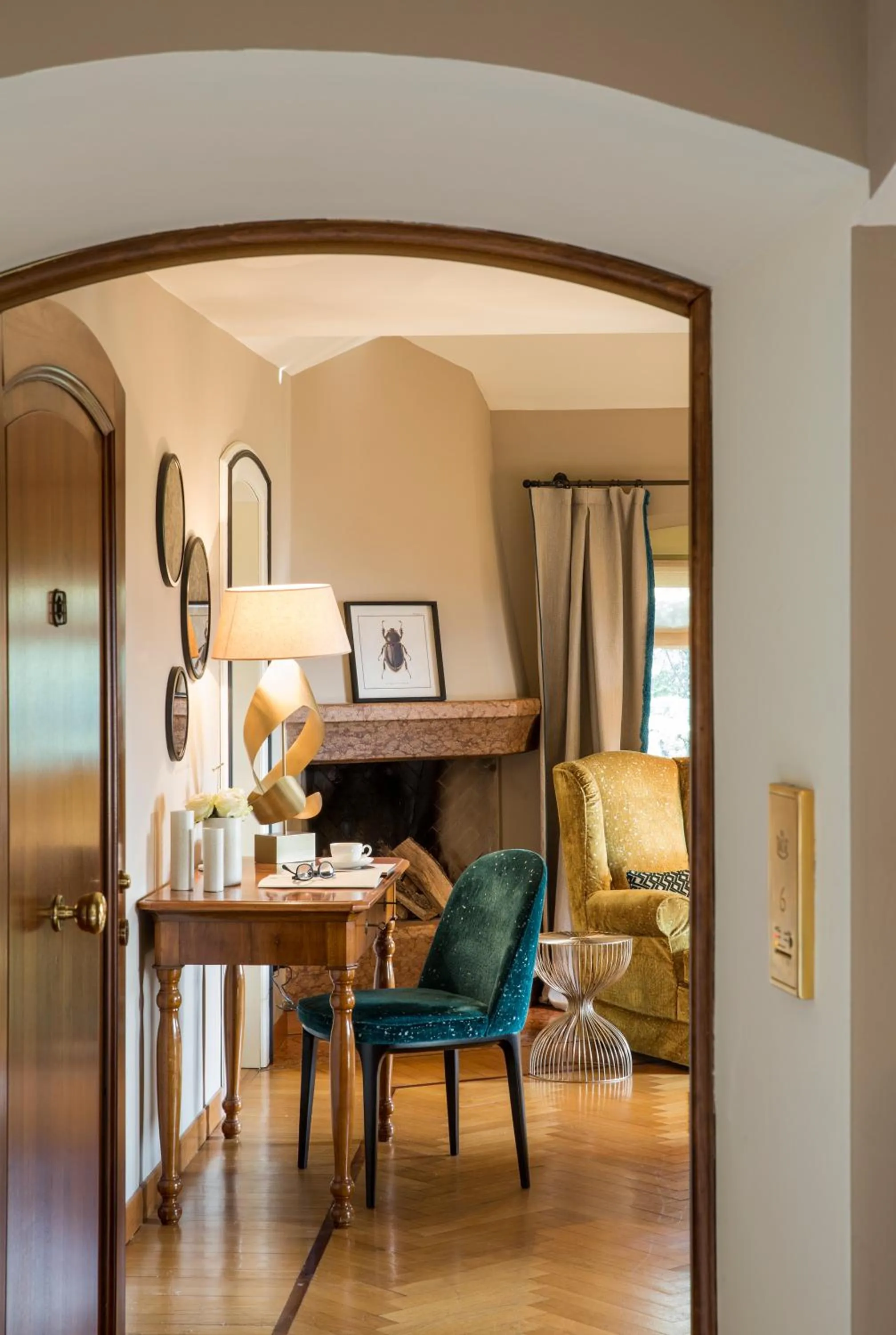 Bedroom in L'Albereta Relais & Chateaux