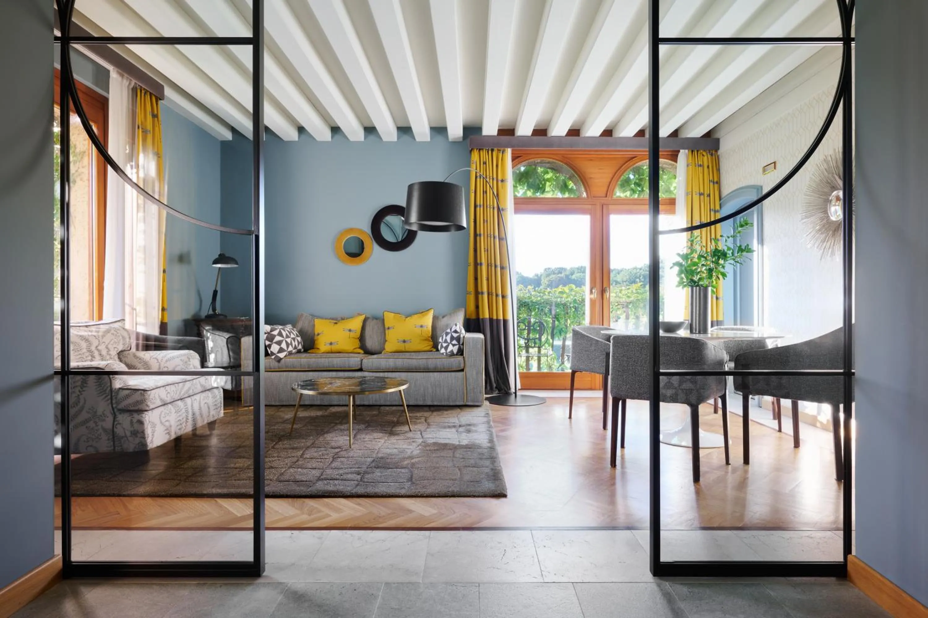 Living room in L'Albereta Relais & Chateaux