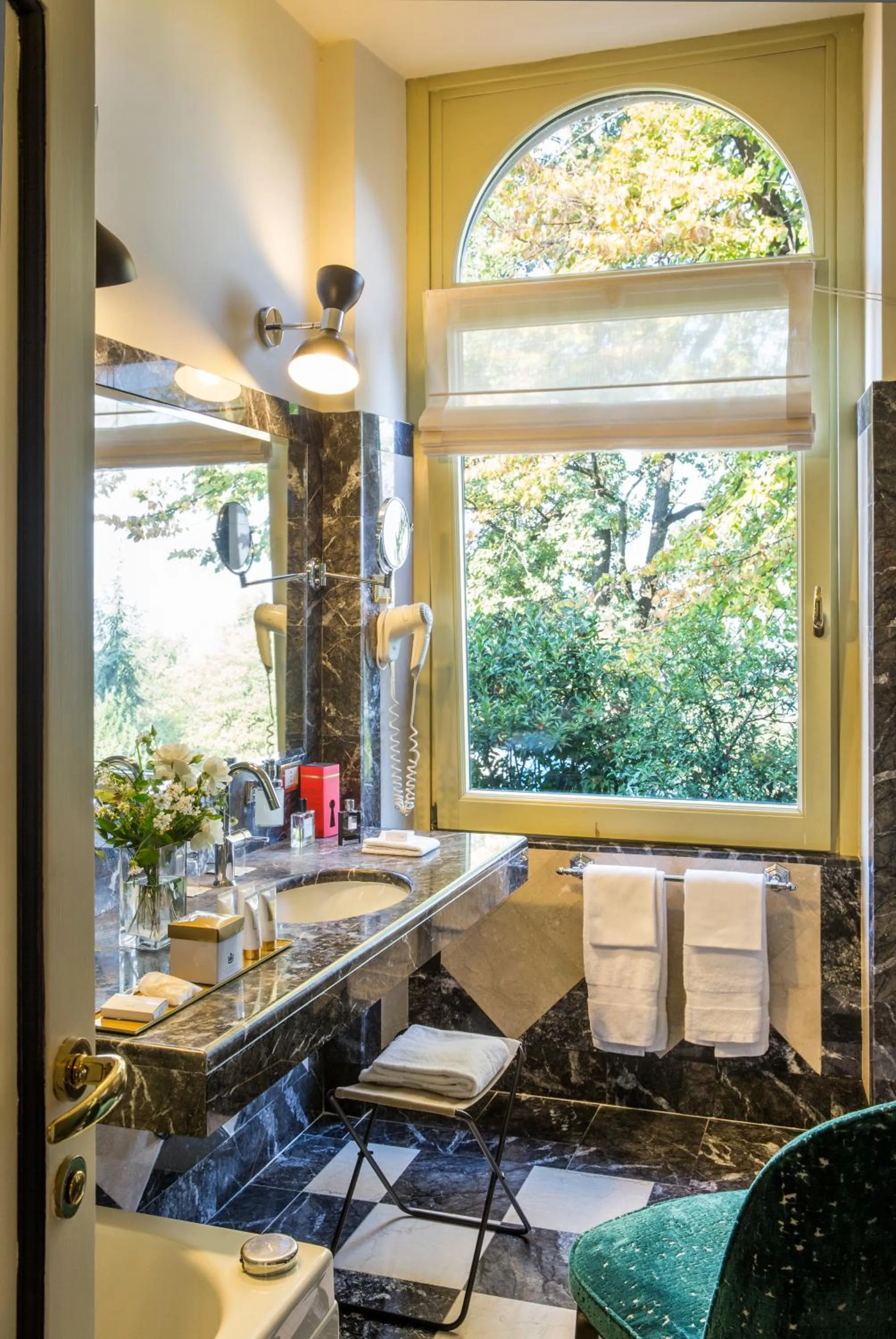 Bathroom in L'Albereta Relais & Chateaux