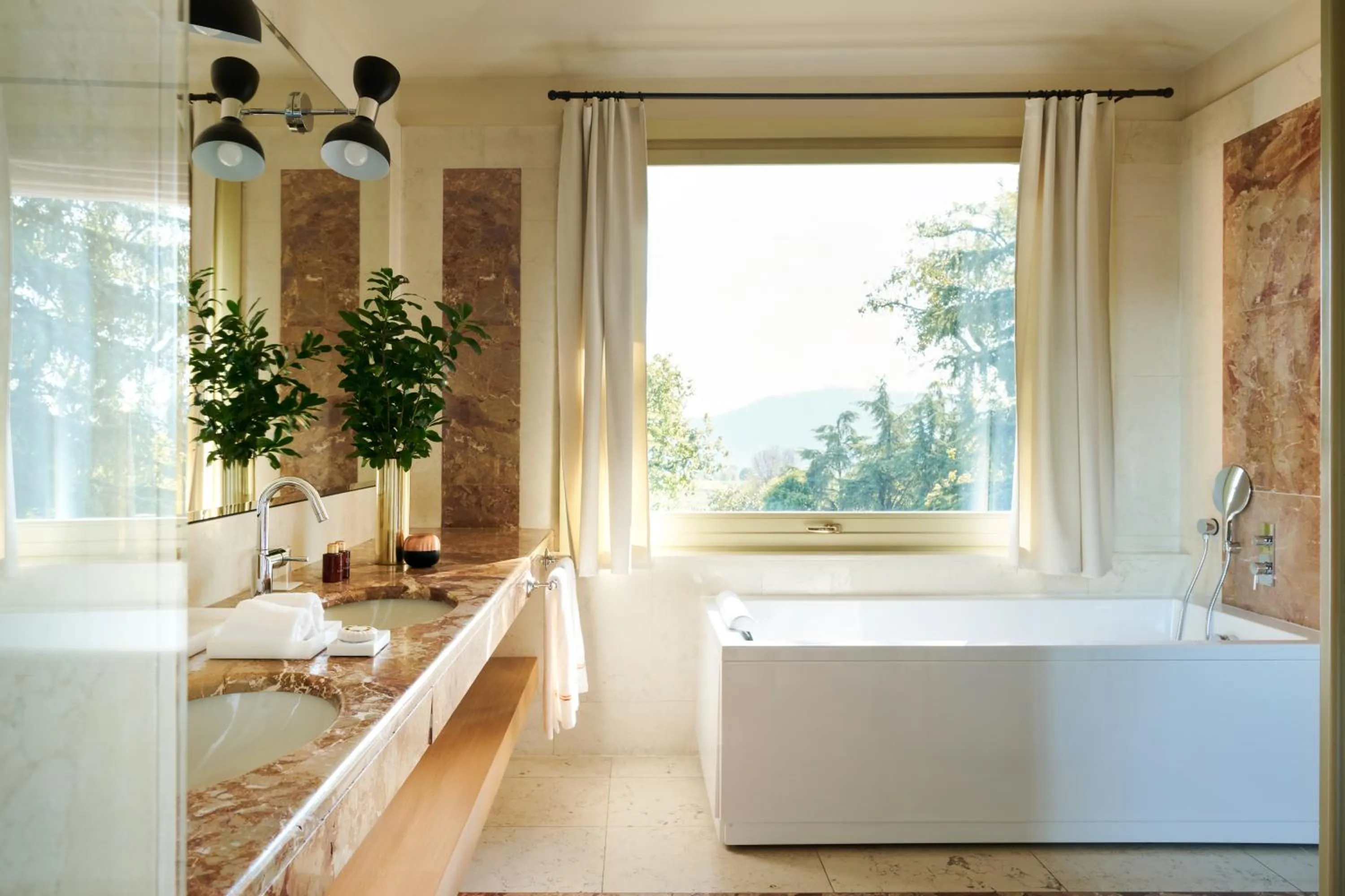 Bathroom in L'Albereta Relais & Chateaux