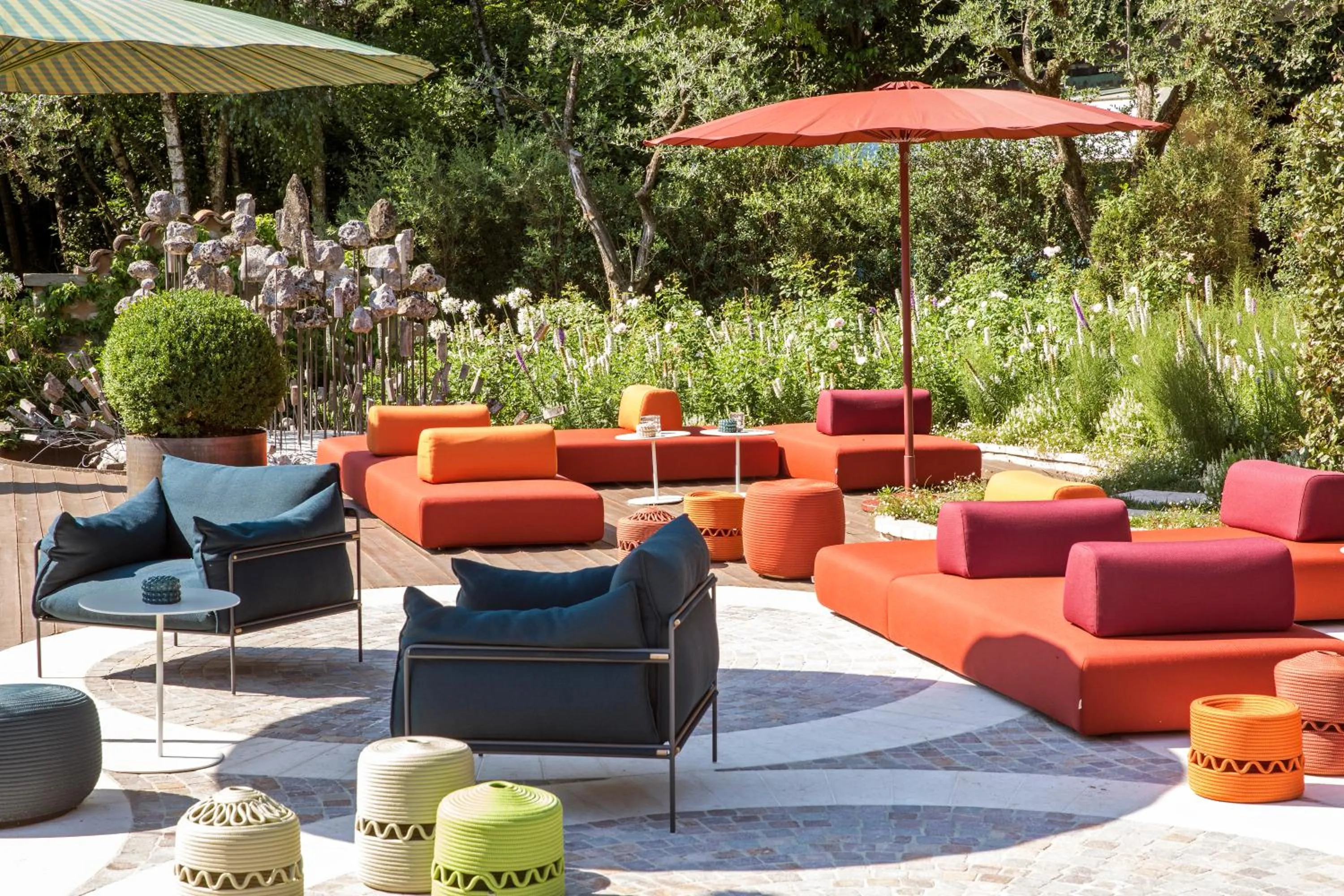 Patio in L'Albereta Relais & Chateaux