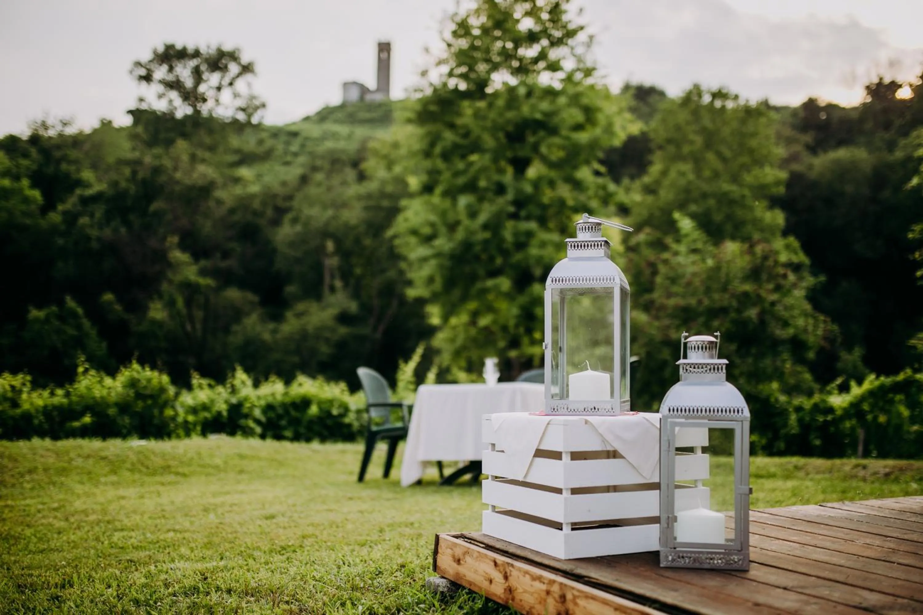 Property building in Agriturismo Al Credazzo