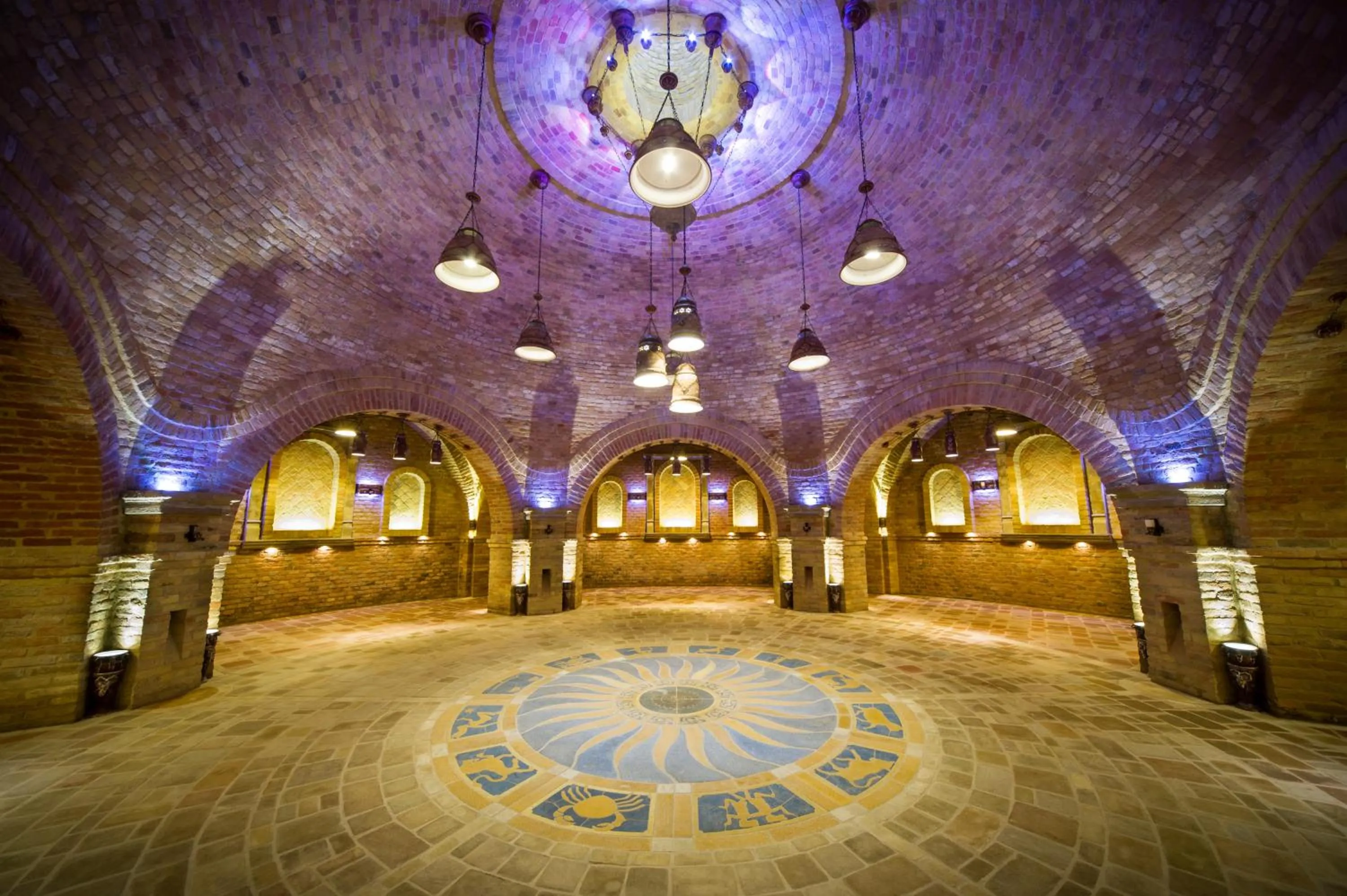 Decorative detail in Bock Hotel Ermitage