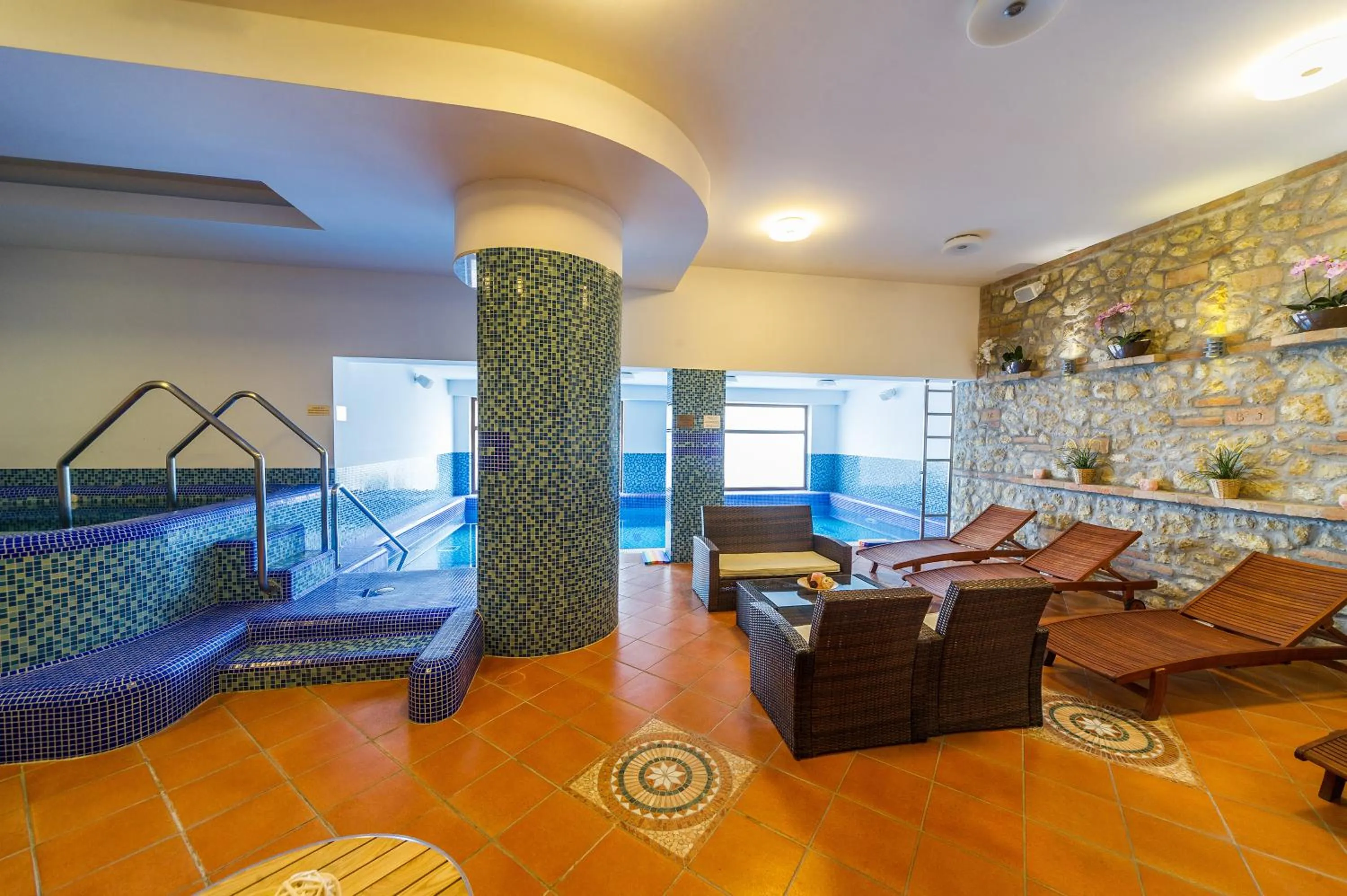 Spa and wellness centre/facilities in Bock Hotel Ermitage