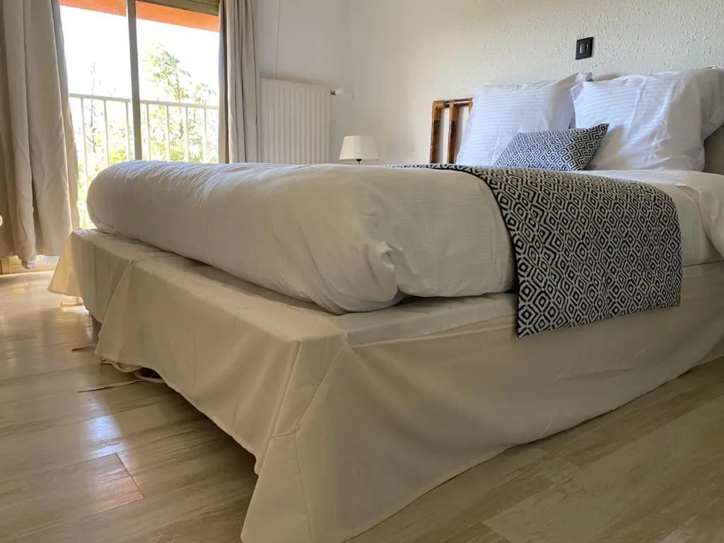 Bed in Avocado Hôtel Restaurant