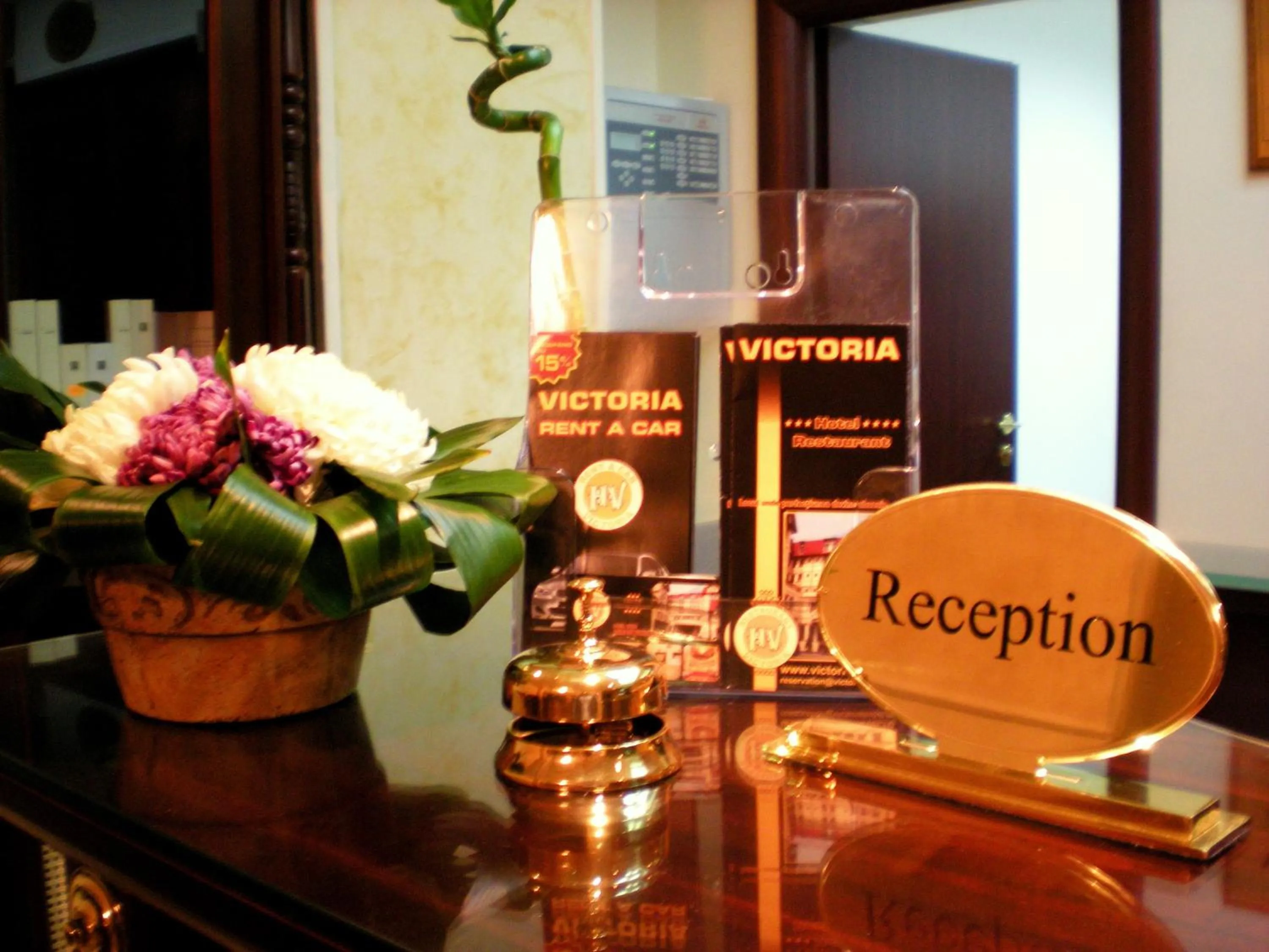 Lobby or reception in Hotel Victoria