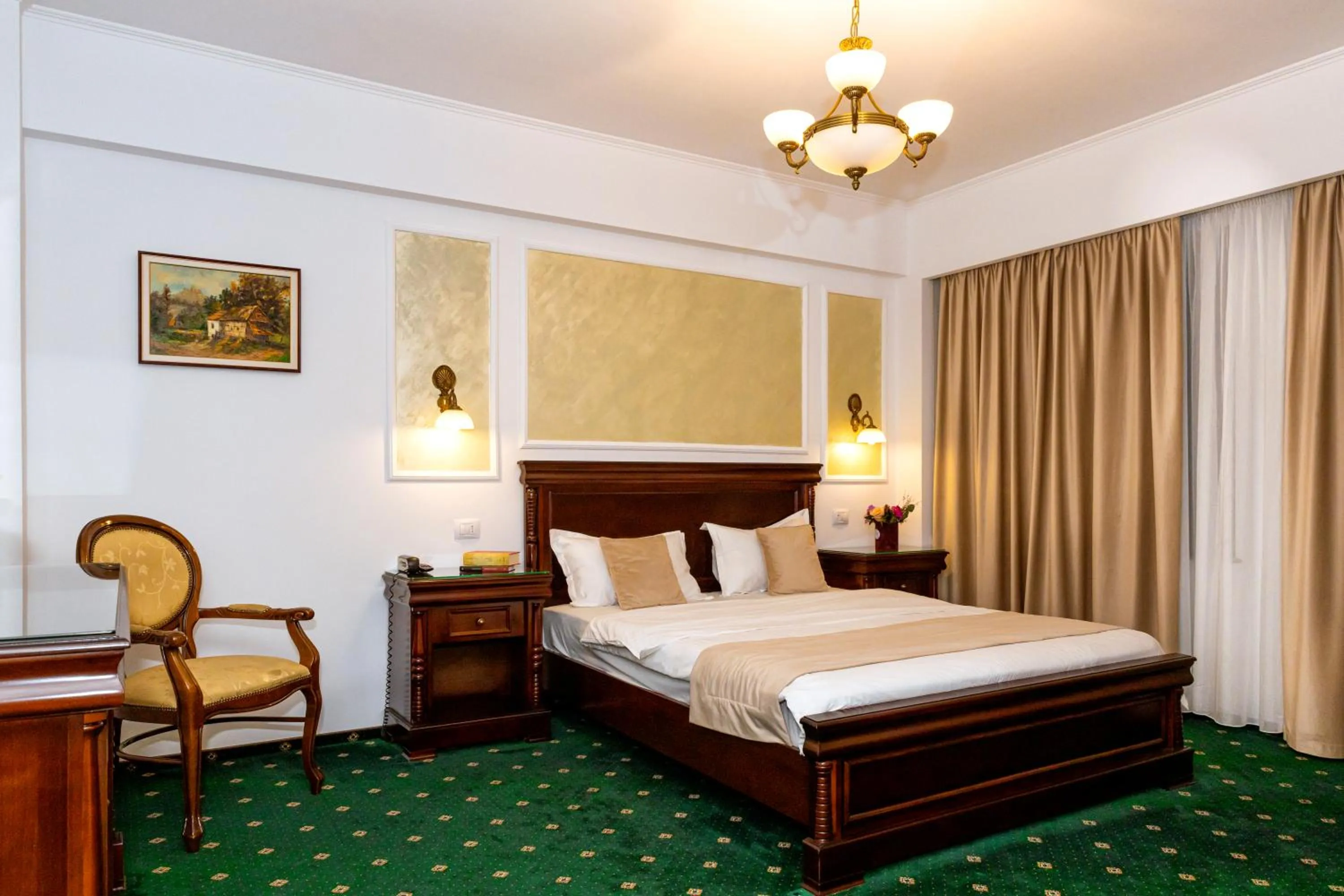 Bed in Hotel Victoria