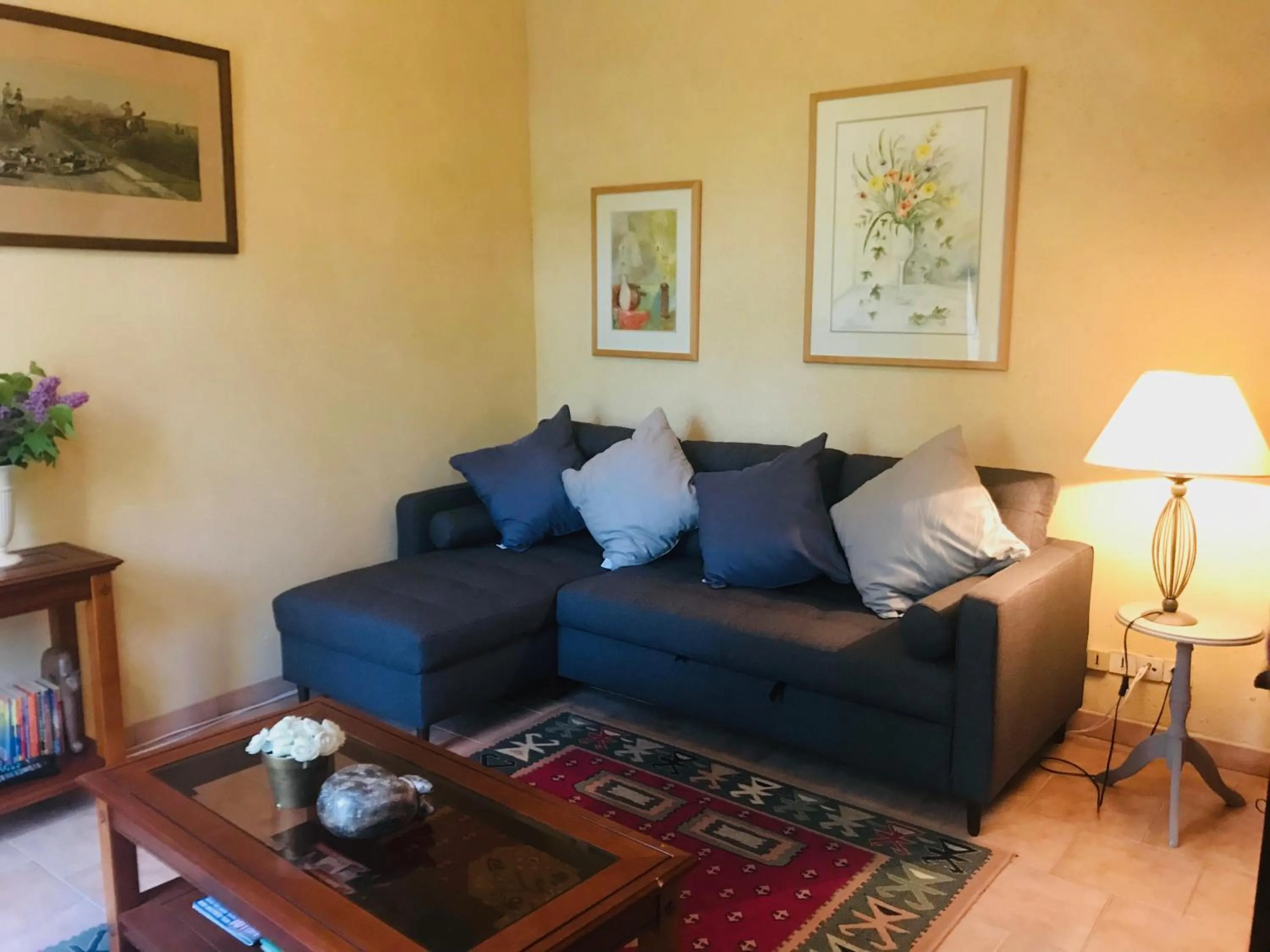 Living room in Chateau Vary