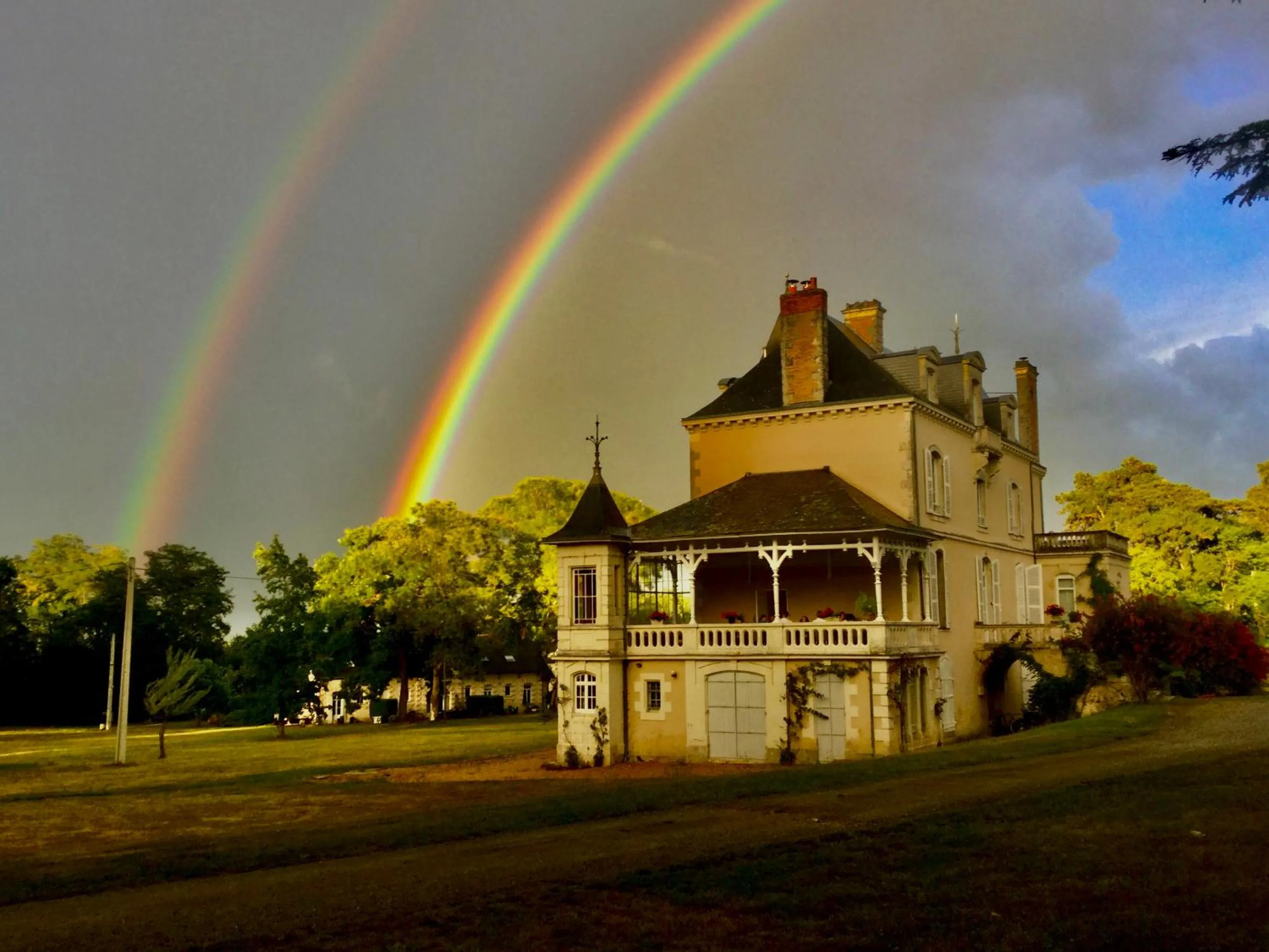 Garden in Chateau Vary