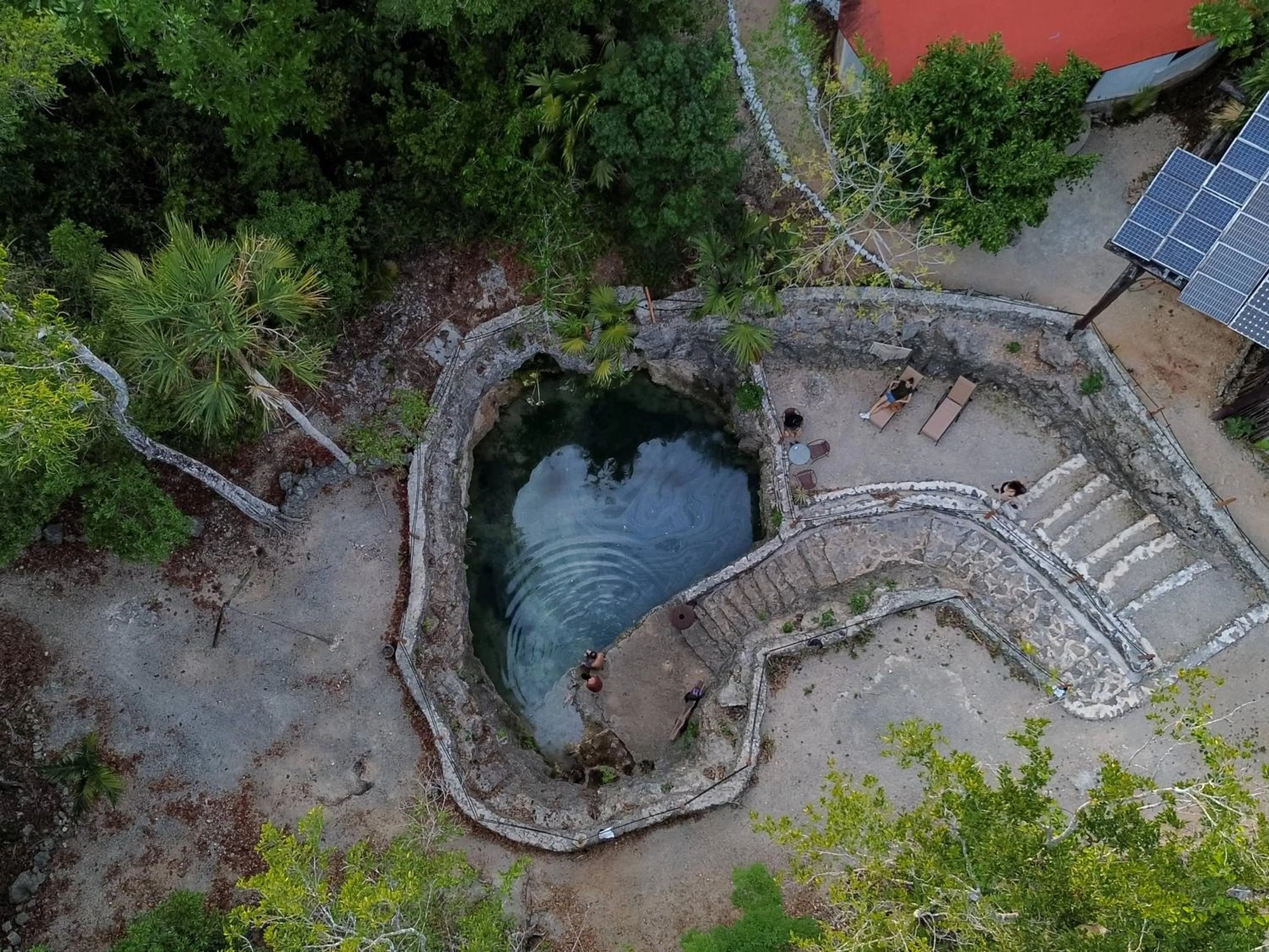 Bird's eye view in Jolie Jungle Eco Hotel