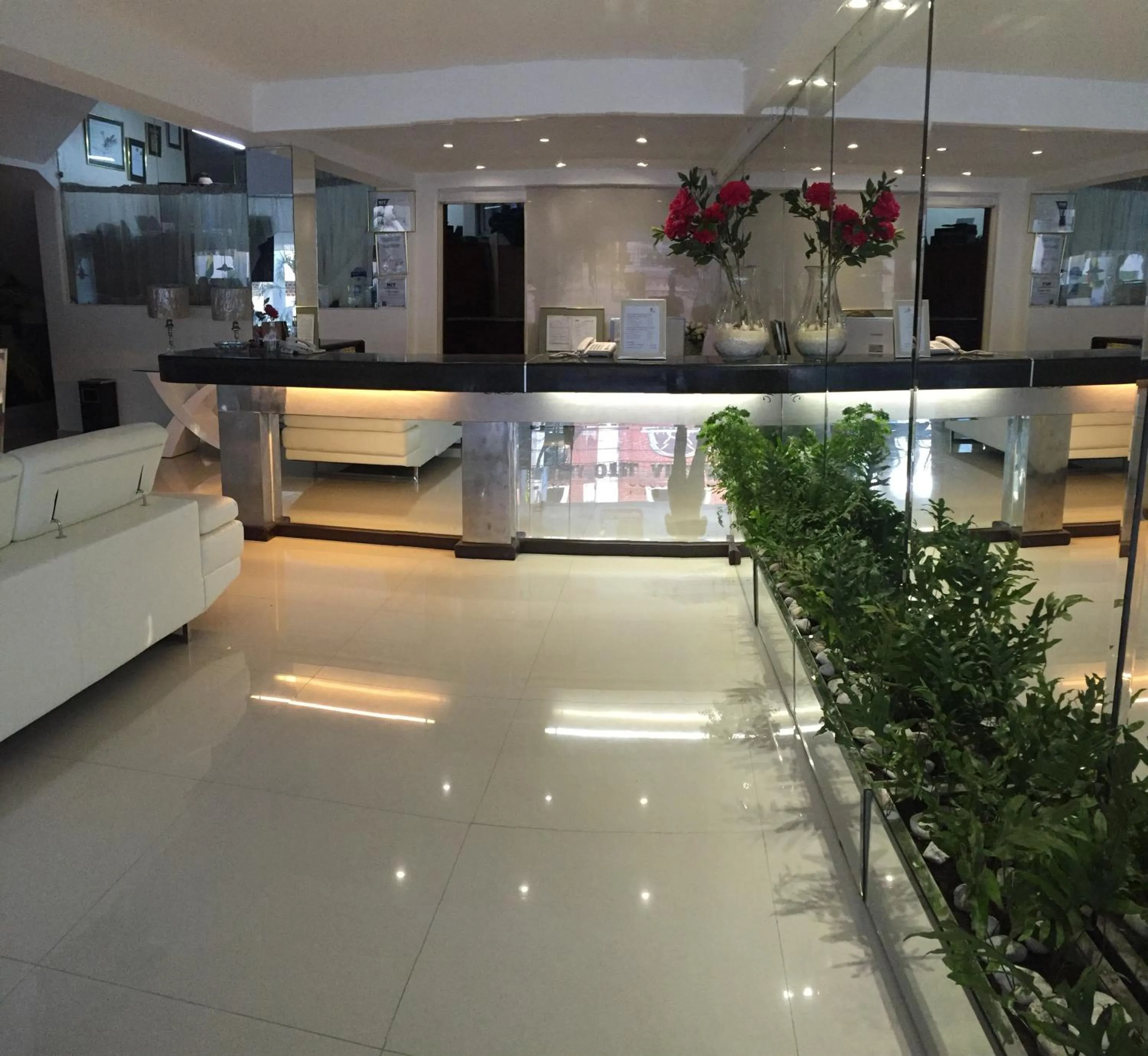 Lobby or reception in Hotel Arenal