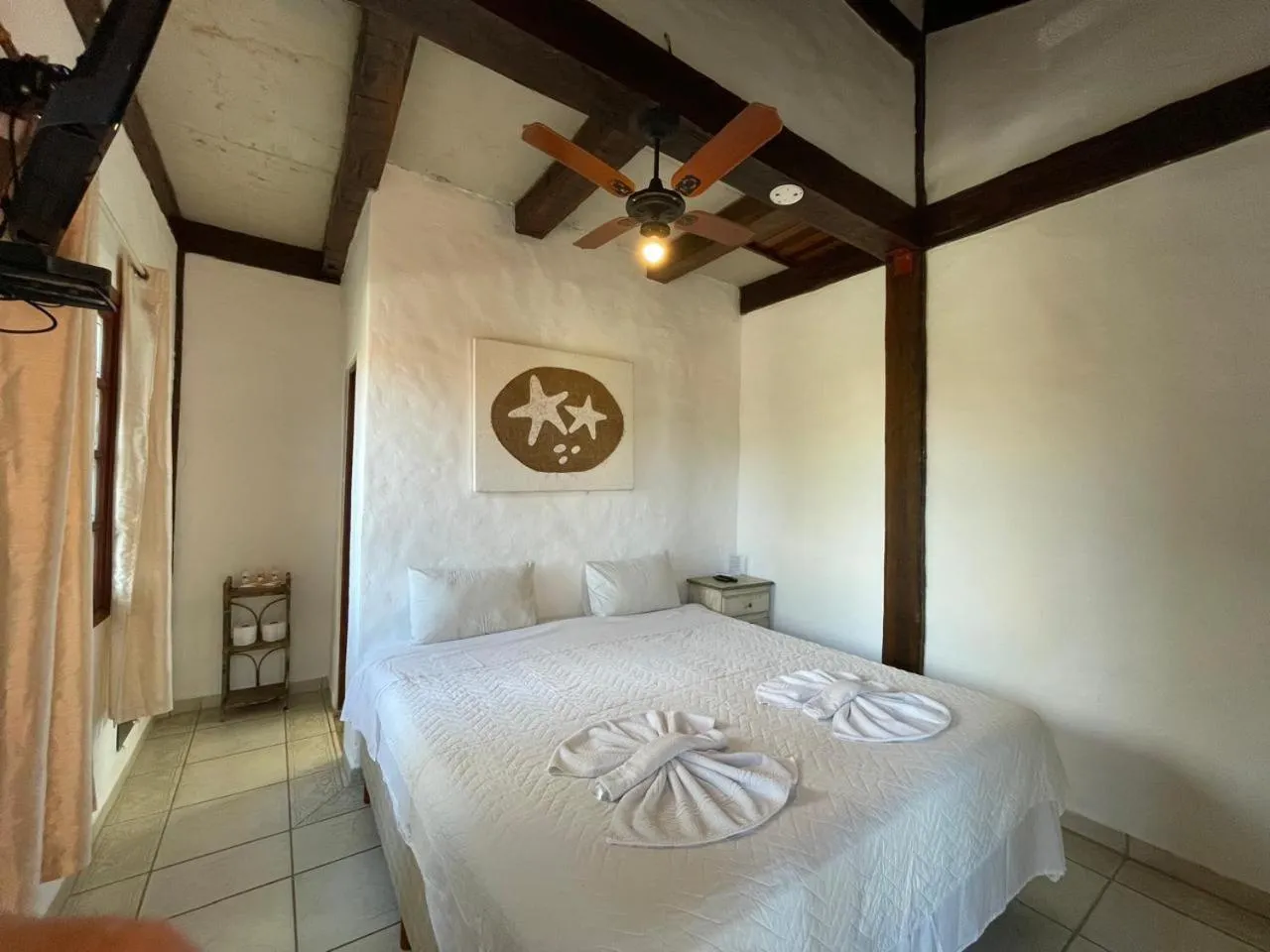 Bed in Pousada Vila do Sol Juquehy