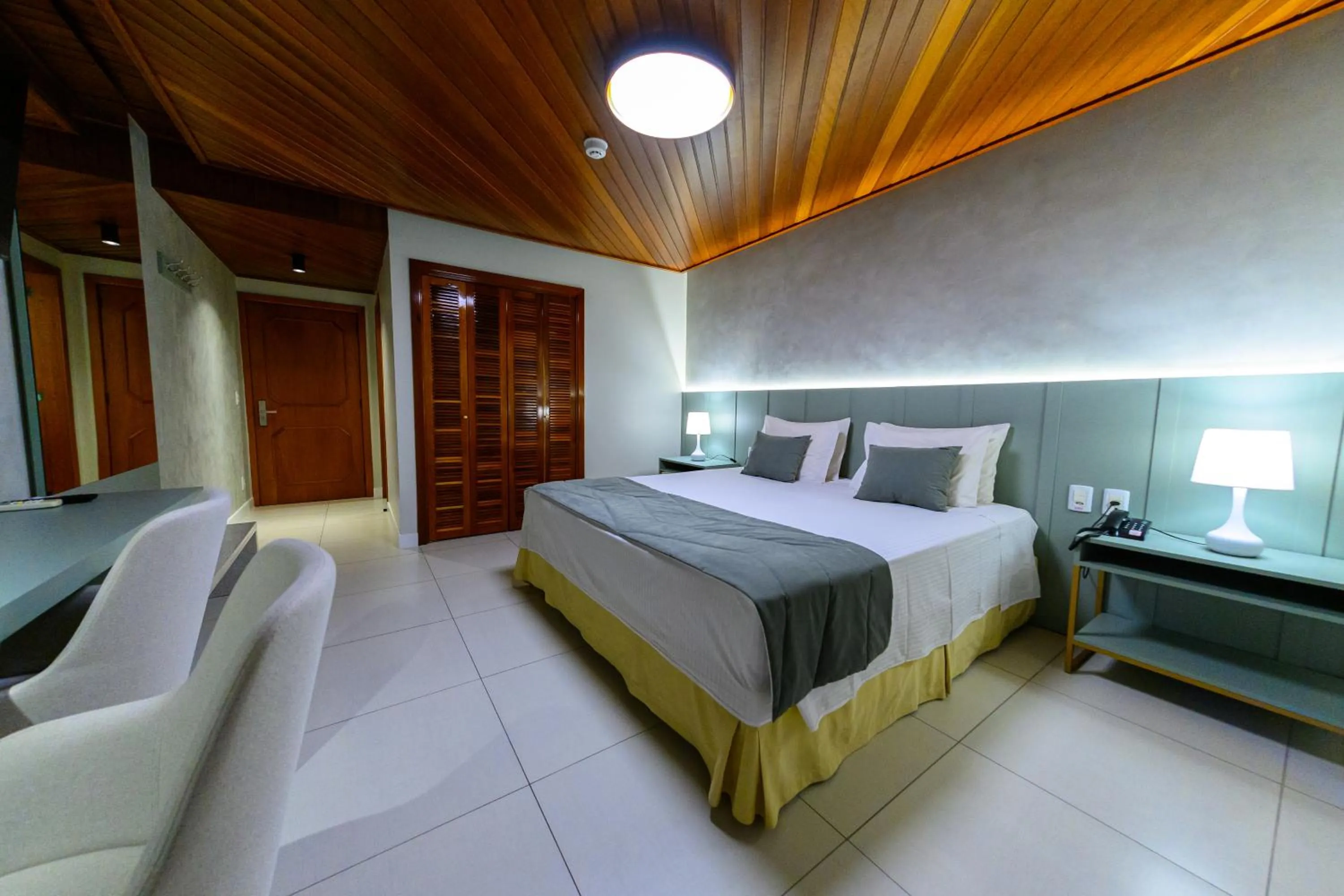 Bed in Hotel Águas Claras