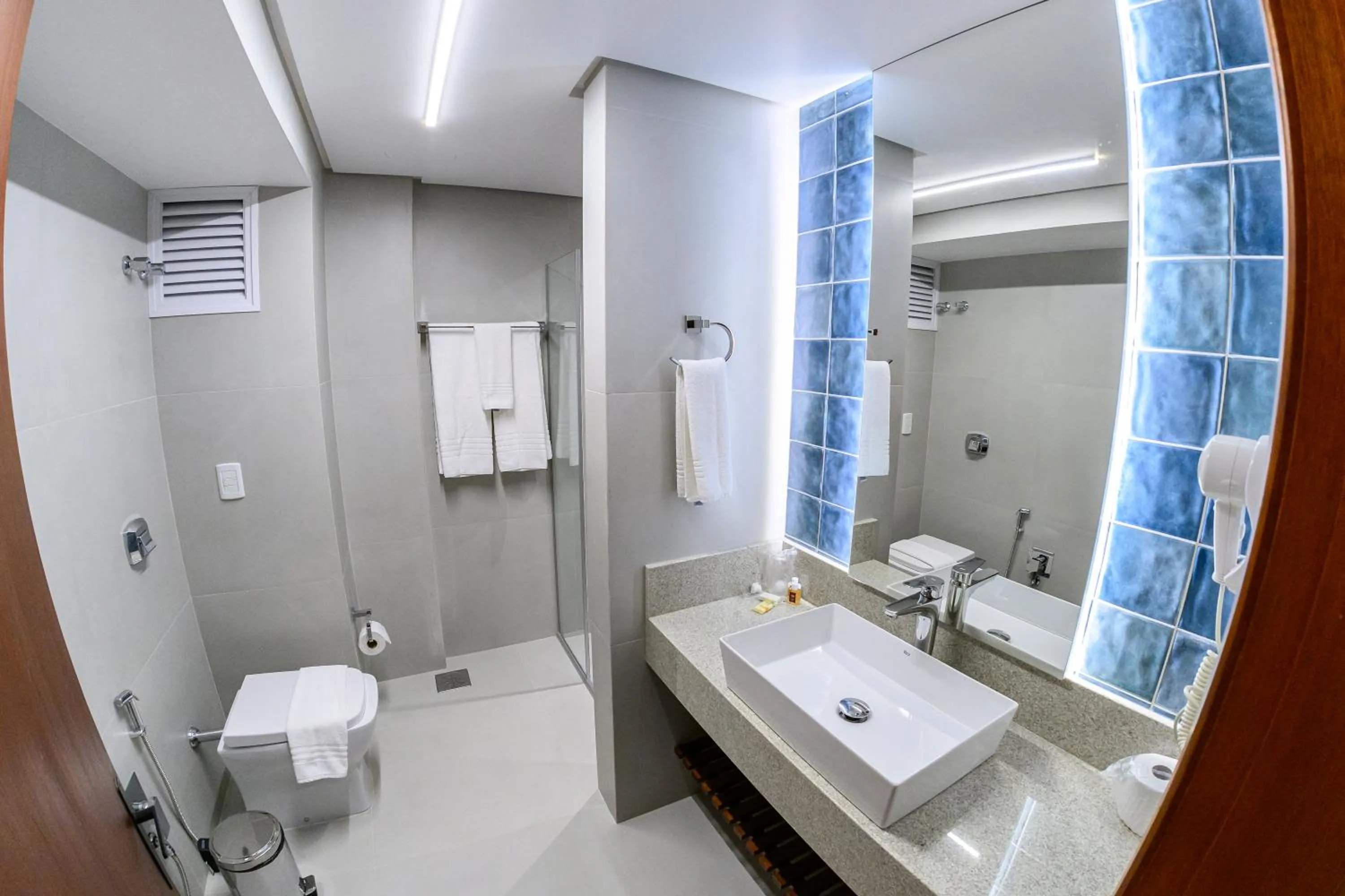 Bathroom in Hotel Águas Claras