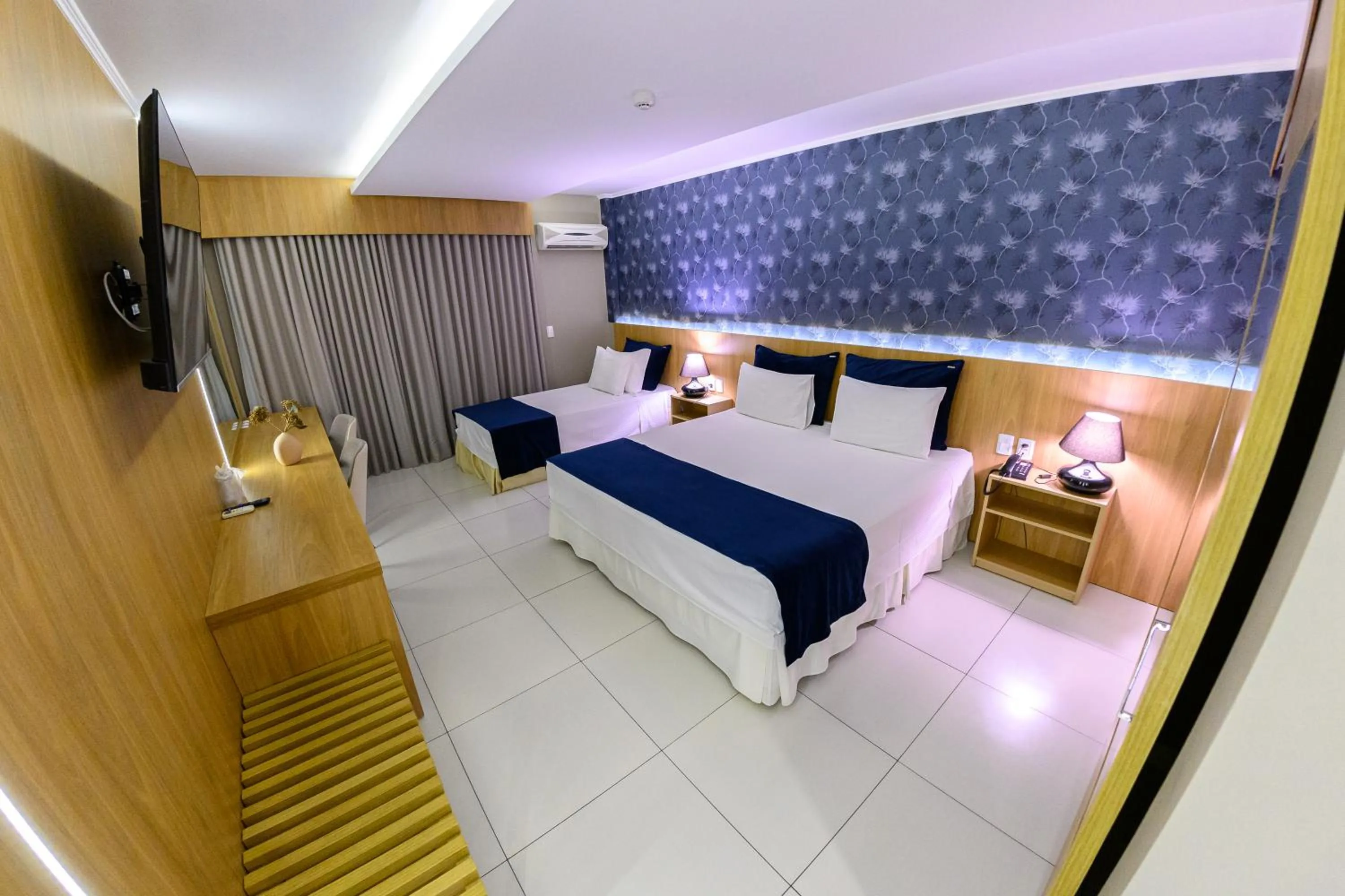 Bed in Hotel Águas Claras