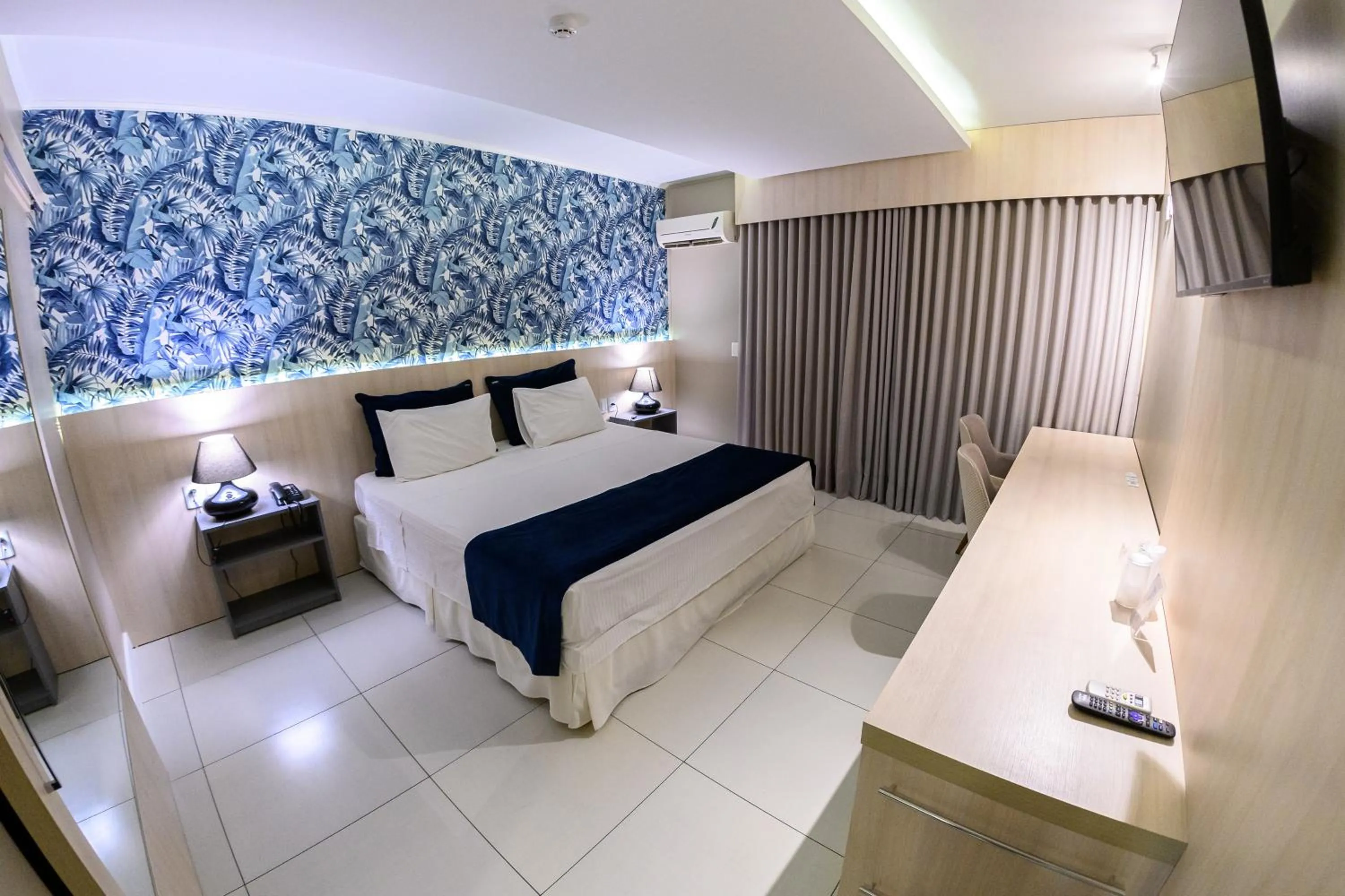 Bed in Hotel Águas Claras