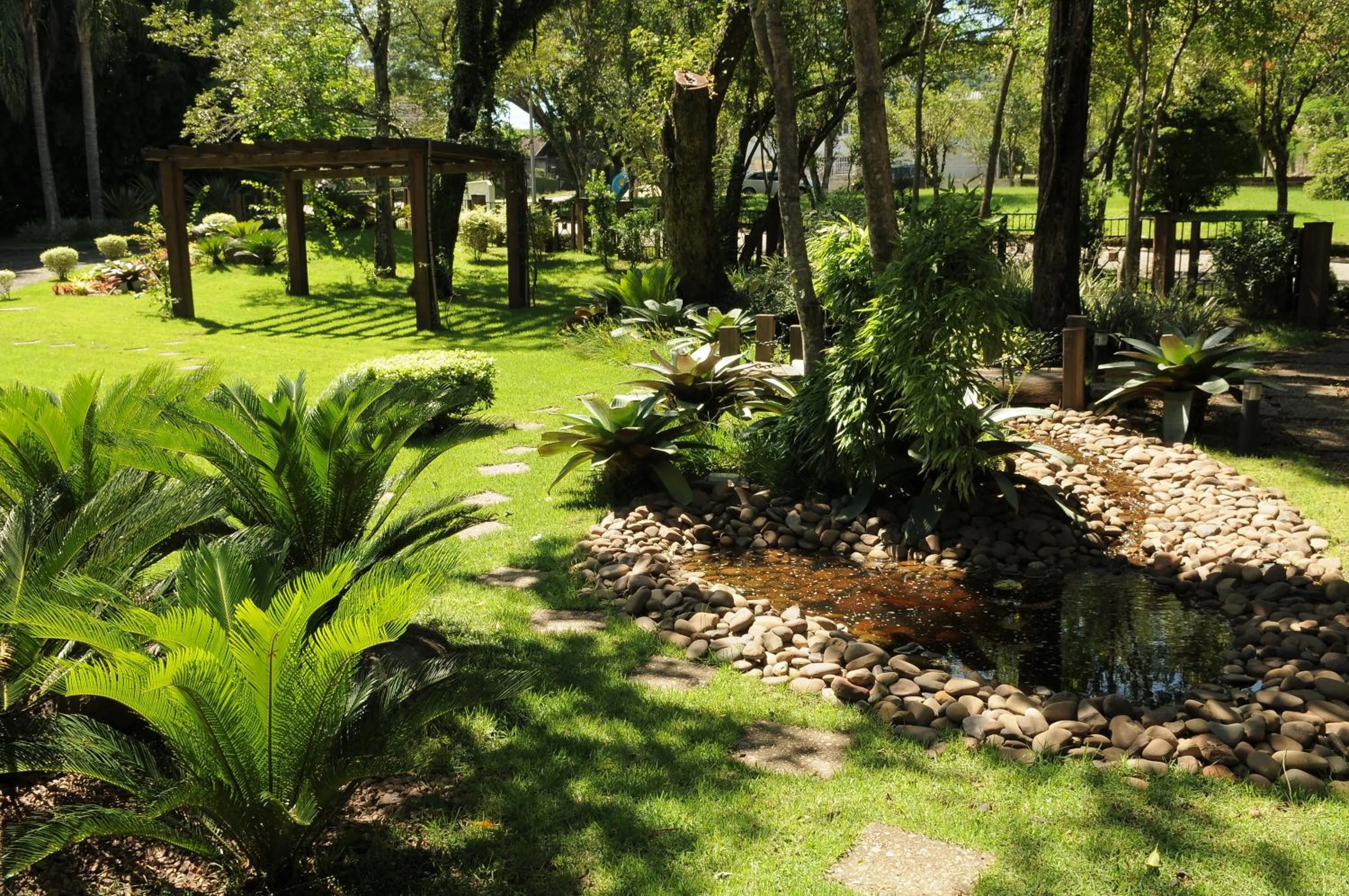 Garden in Hotel Águas Claras