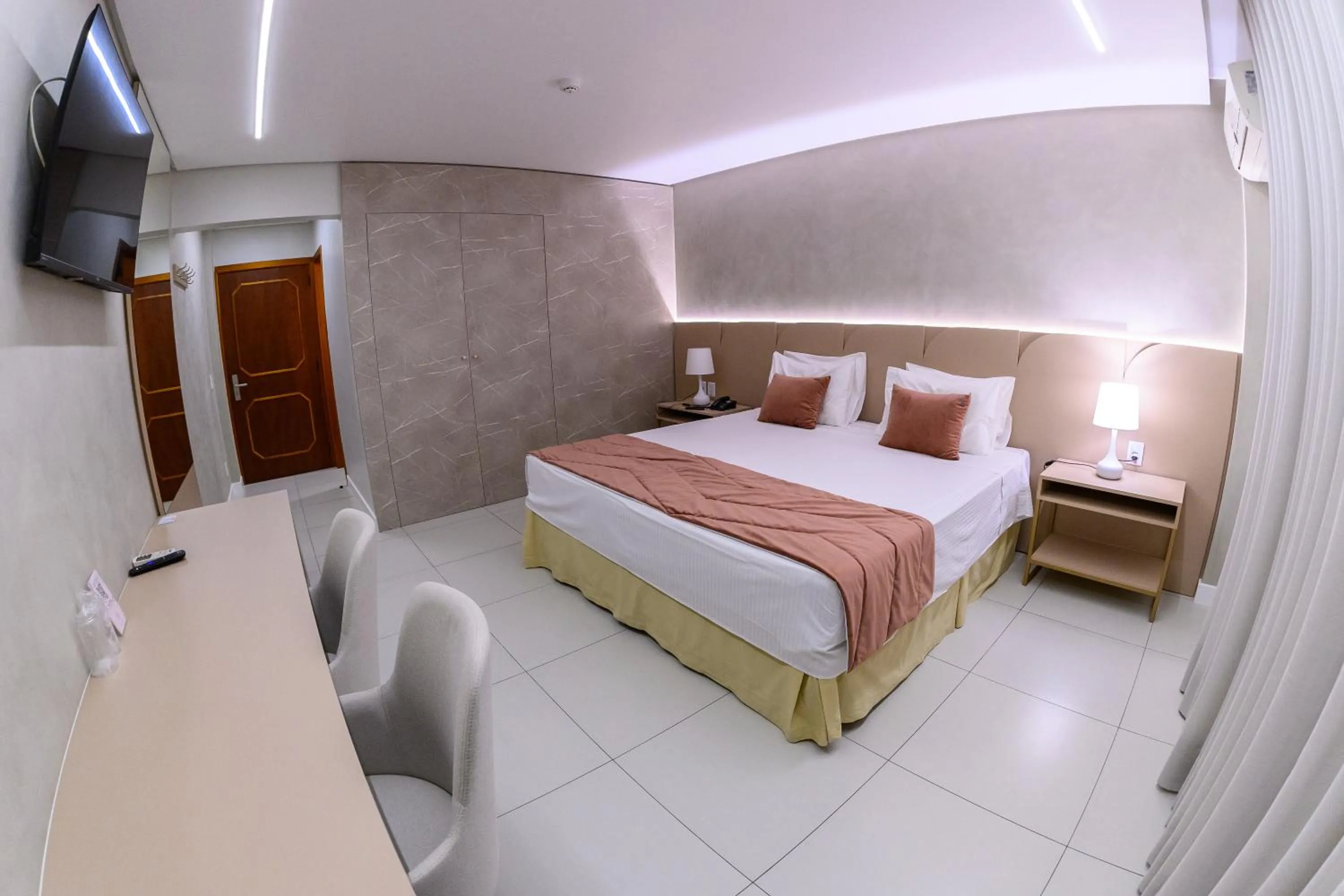 Bed in Hotel Águas Claras