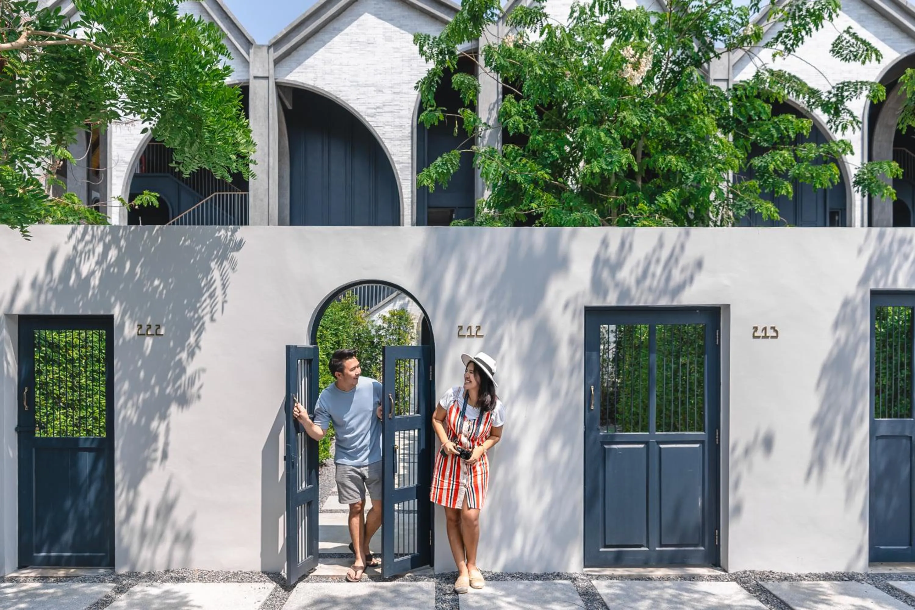 Facade/entrance in Hotel Labaris Khao Yai