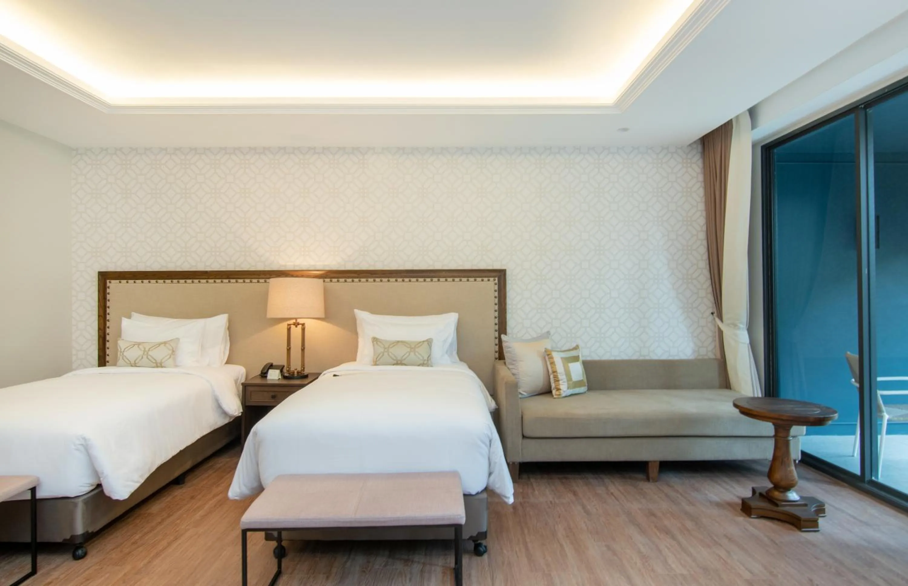 Bedroom, Bed in Hotel Labaris Khao Yai