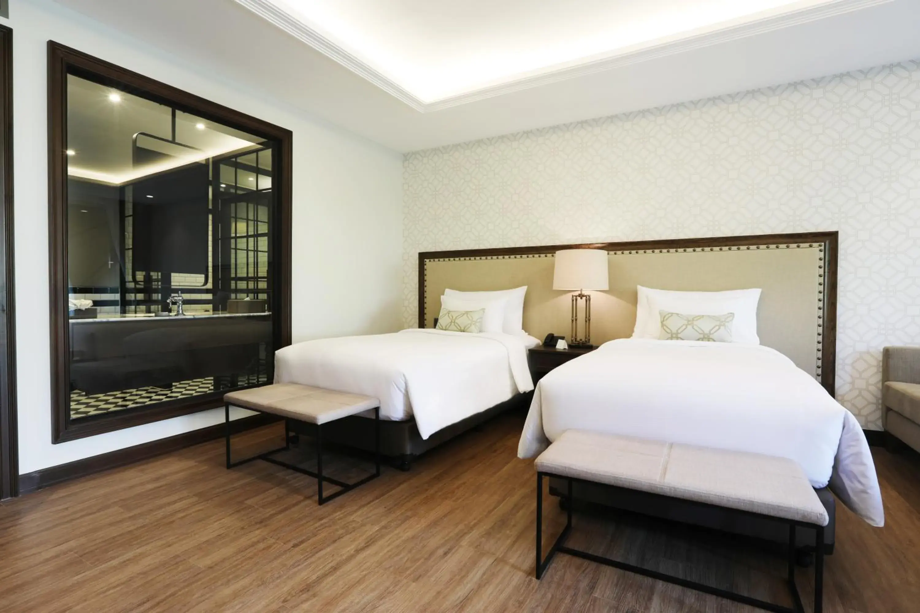 Deluxe Twin Room in Hotel Labaris Khao Yai Deluxe Twin Room in Hotel Labaris Khao Yai