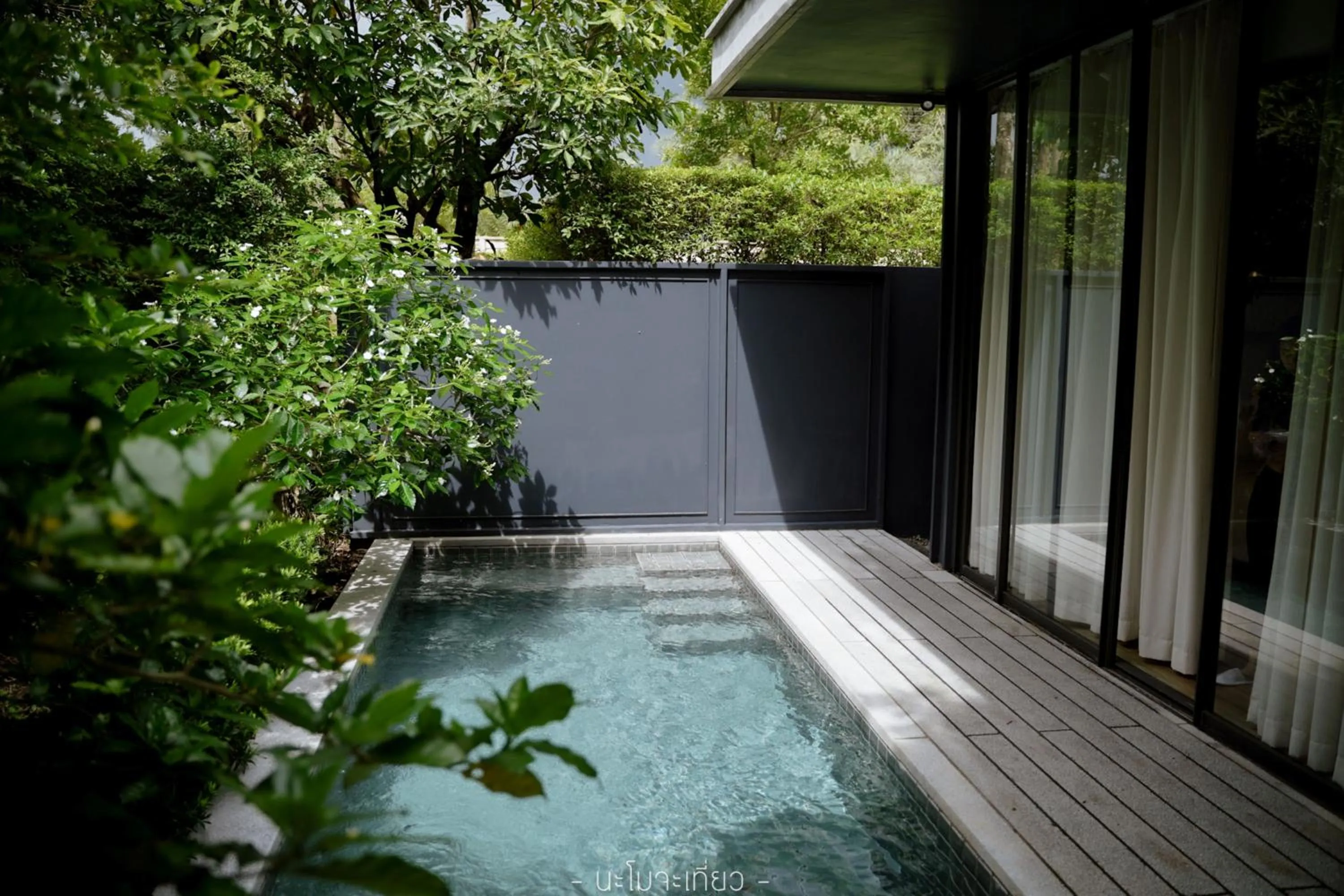 Patio in Hotel Labaris Khao Yai