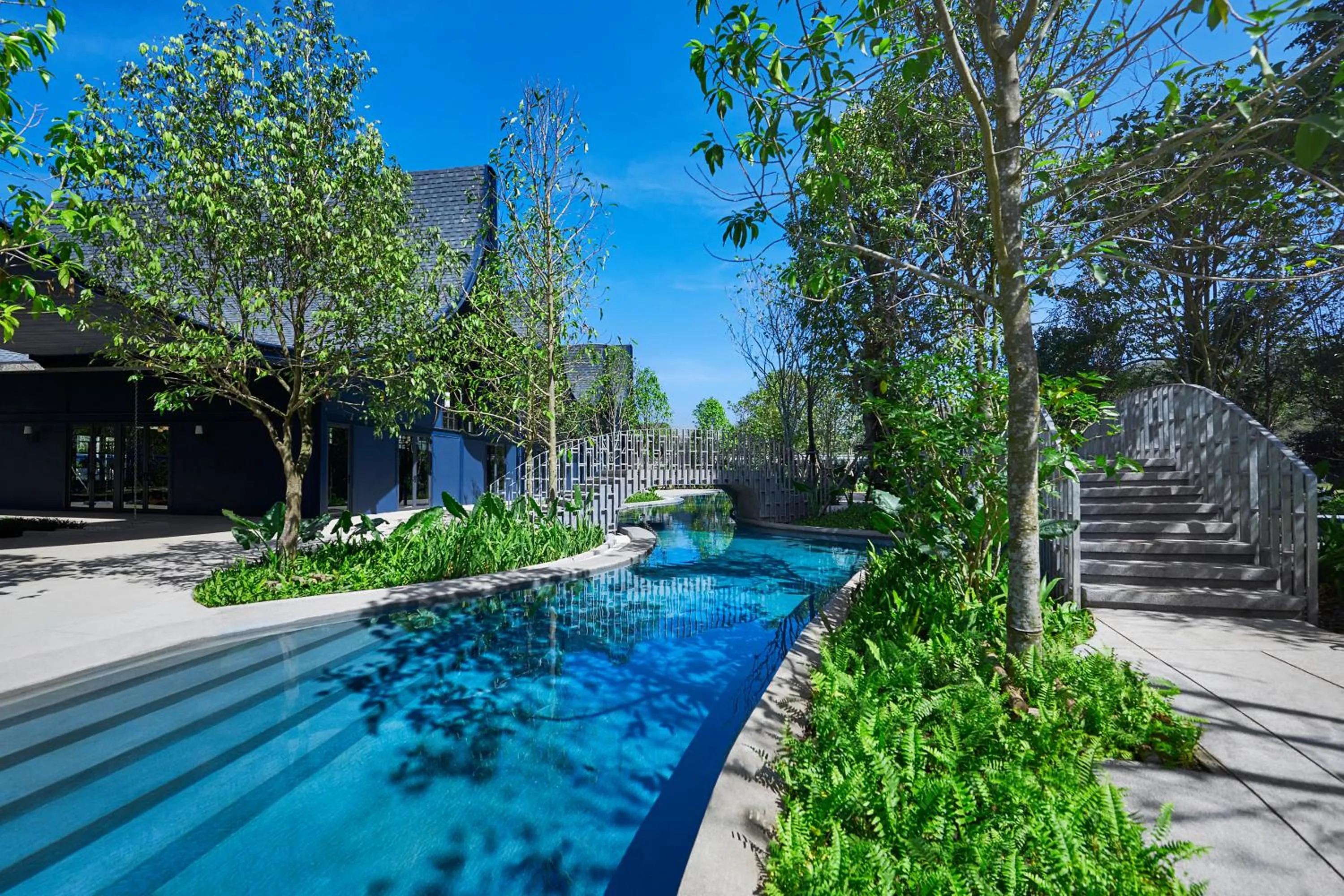 Bird's eye view in Hotel Labaris Khao Yai