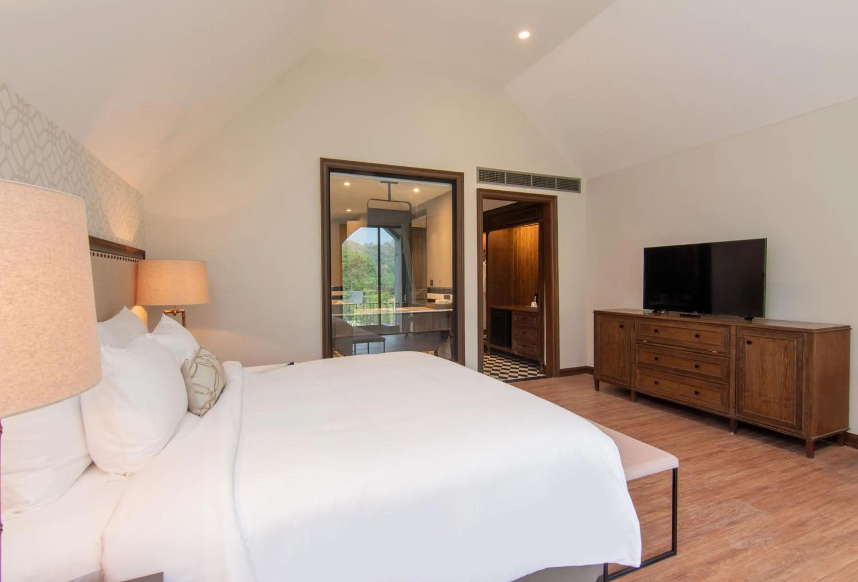 Bedroom, Bed in Hotel Labaris Khao Yai