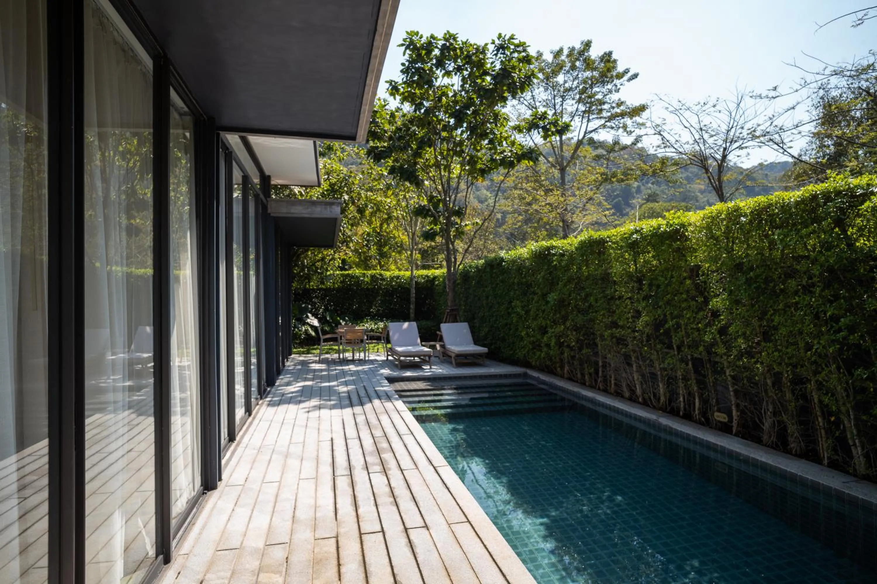 Swimming pool in Hotel Labaris Khao Yai