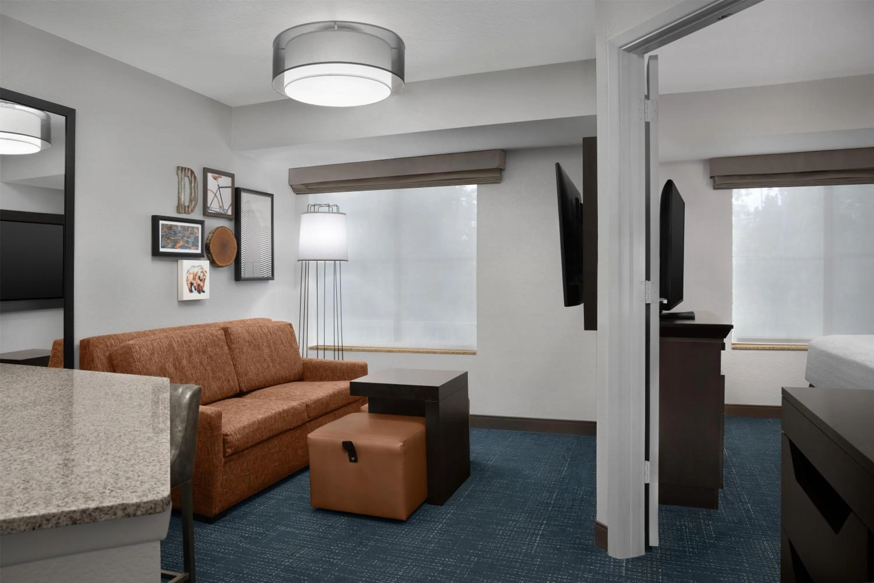 Living room in Hampton Inn & Suites Denver Tech Center