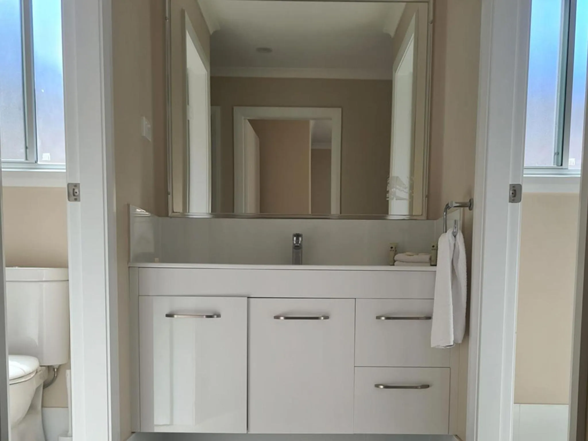 Bathroom in Lakeside Forster Holiday Park