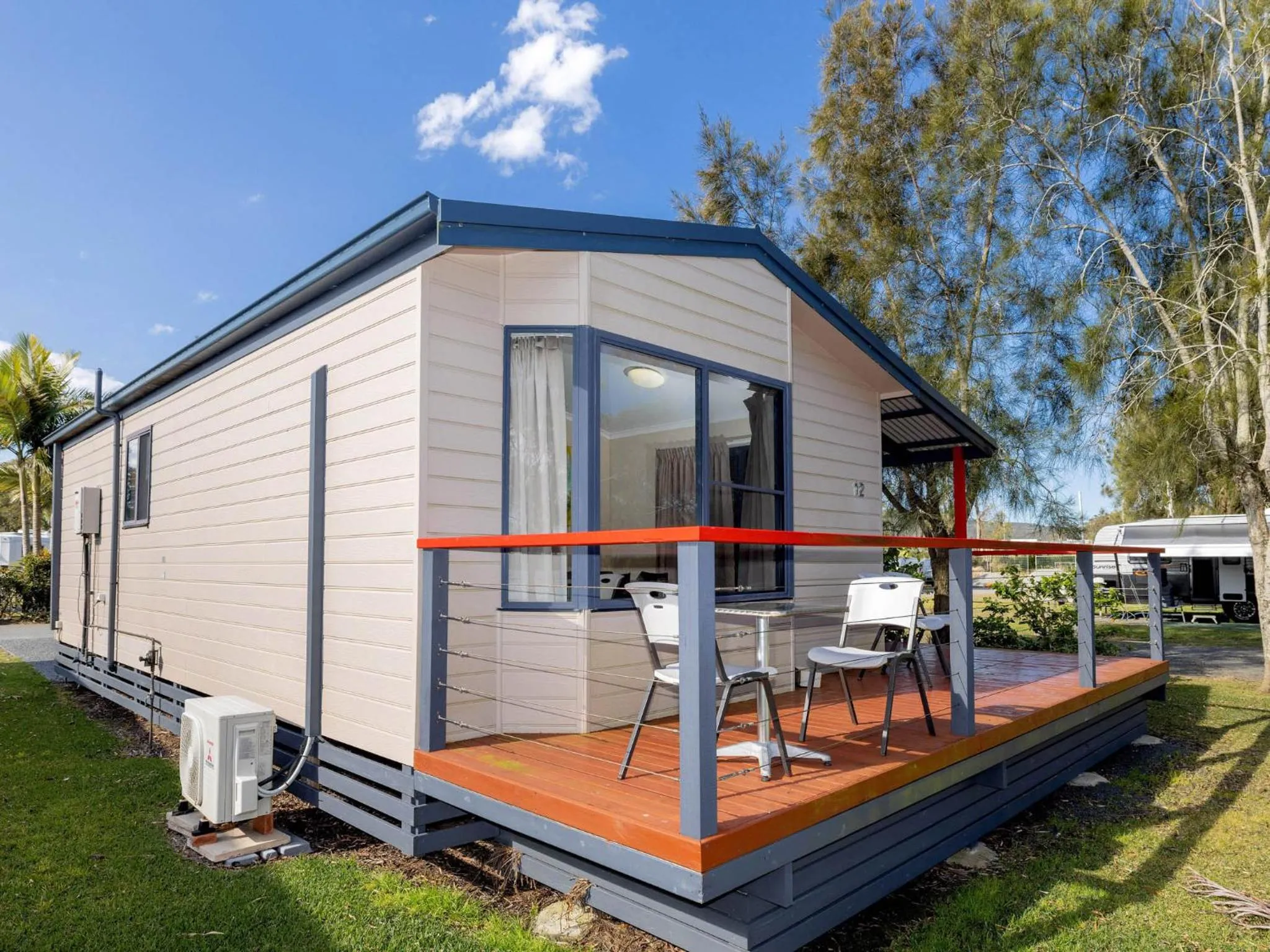 Property building in Lakeside Forster Holiday Park